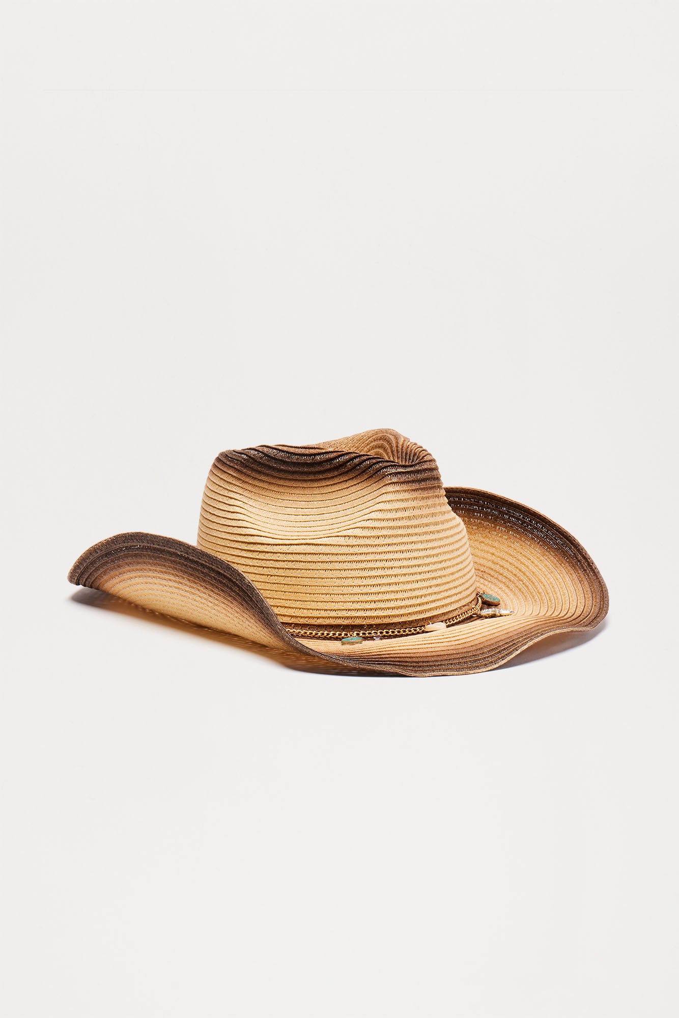 Paradise Playa Cowboy Hat - Beige/Brown - Image 3