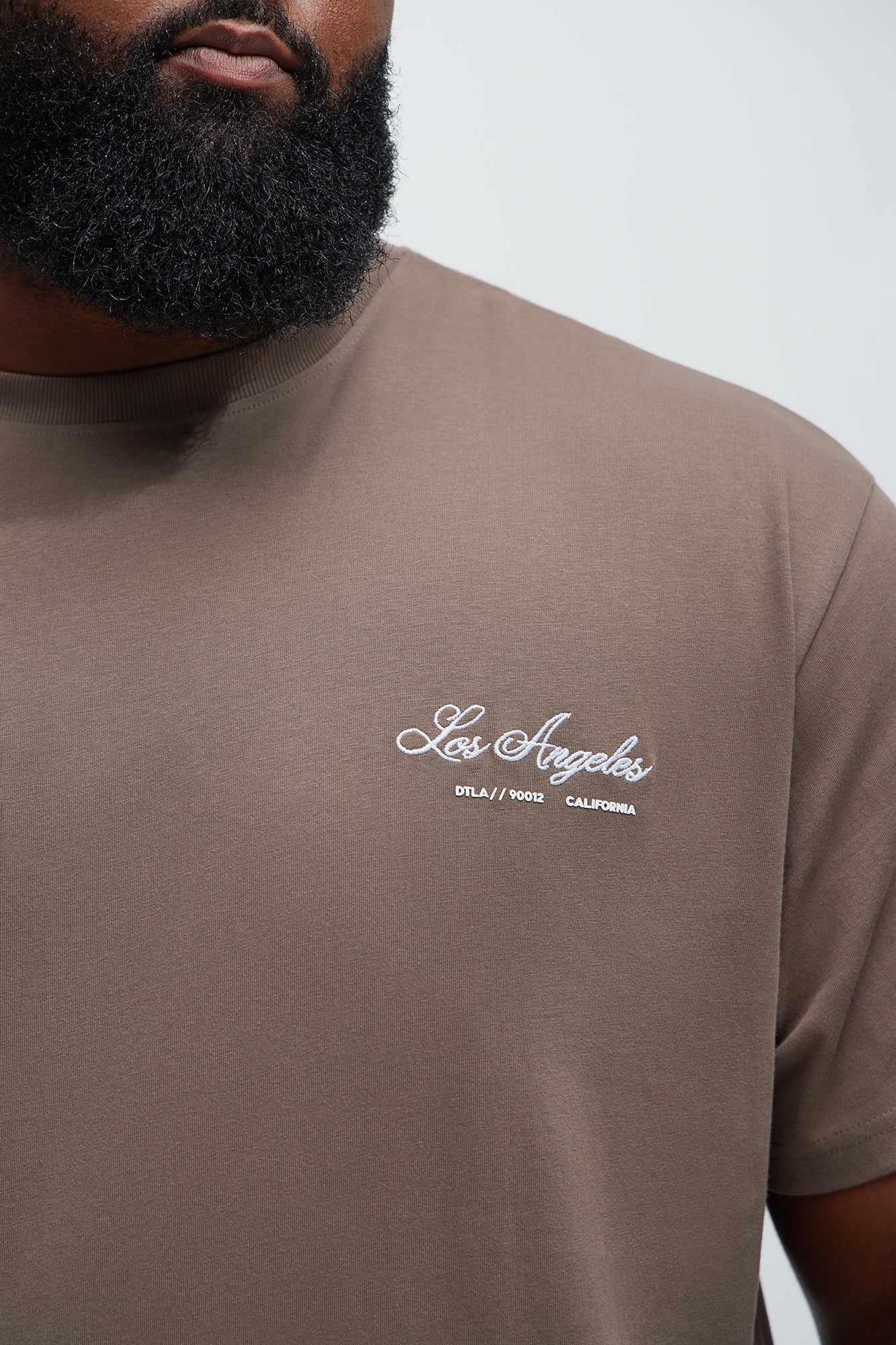 DTLA / 90012 Short Sleeve Tee - Brown - Image 7