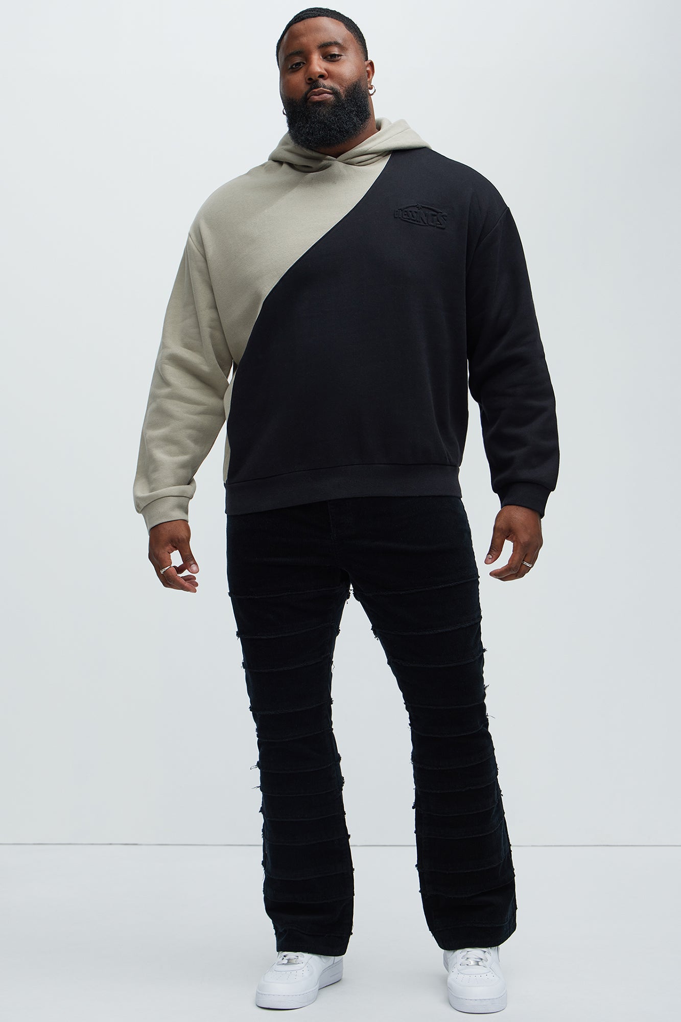 Cover Me Straight Corduroy Pants - Black - Image 7