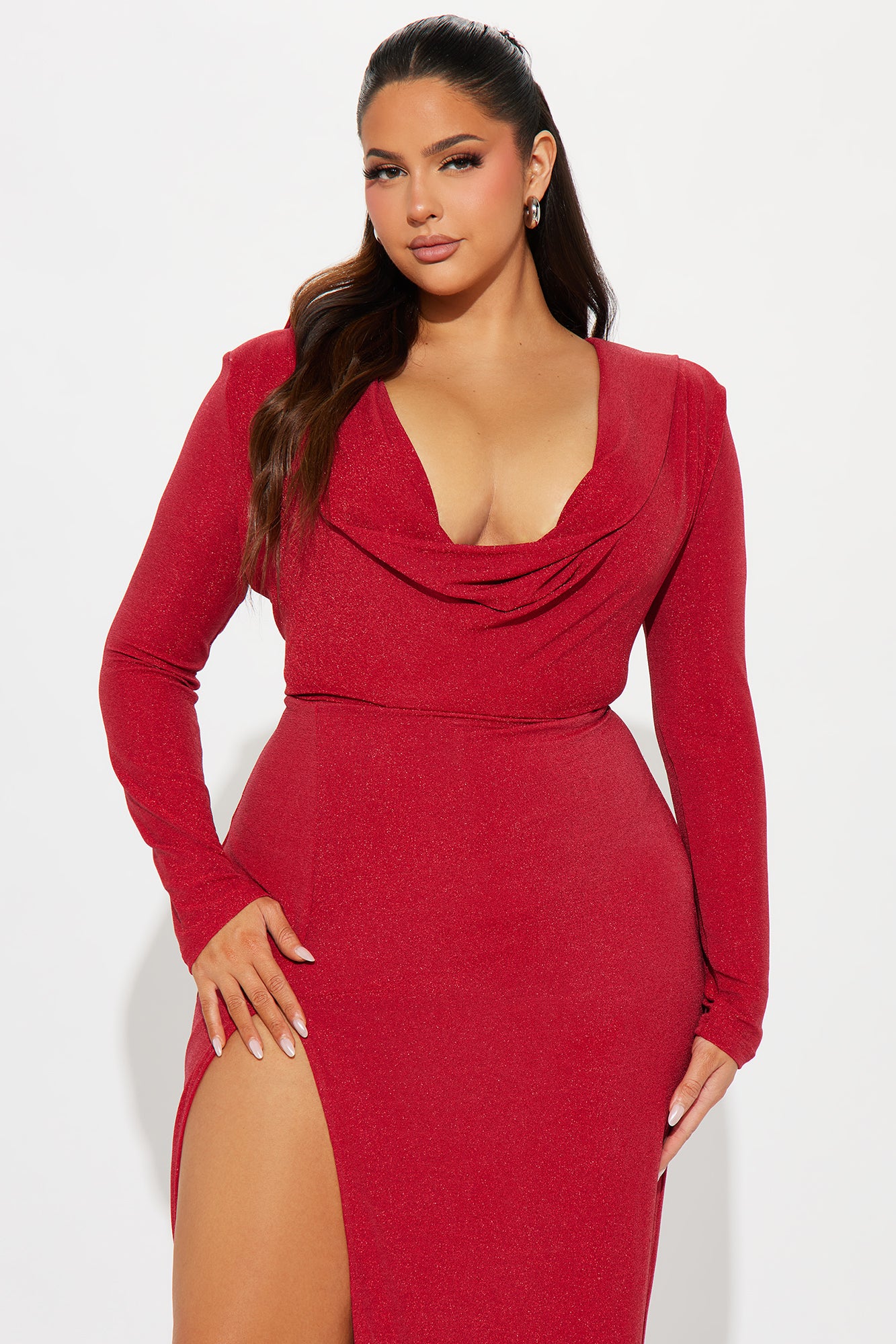 Always Winning Maxi Dress - Red - Image 5