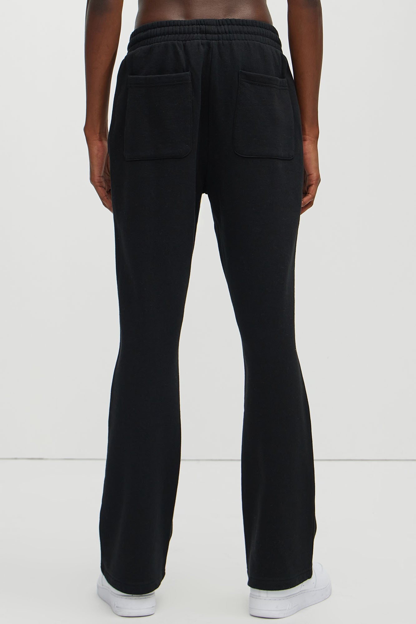 Tyson Self Made Skinny Flare Sweatpants - Black - Image 5