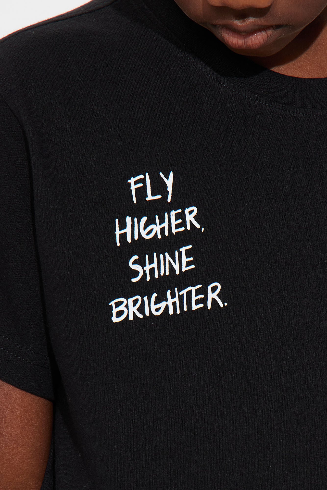 Mini Be Bold Short Sleeve Tee - Black - Image 3