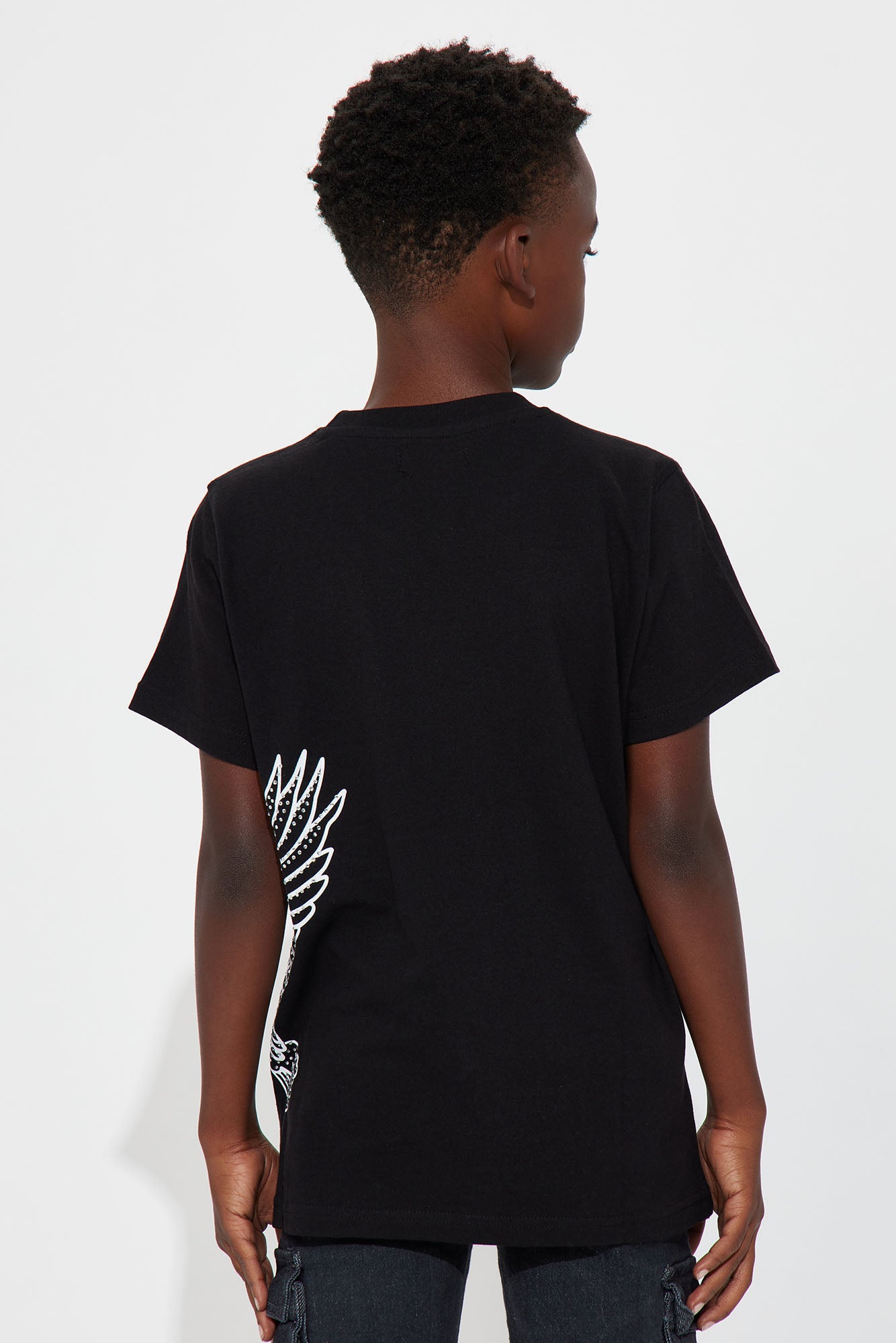 Mini Be Bold Short Sleeve Tee - Black - Image 5