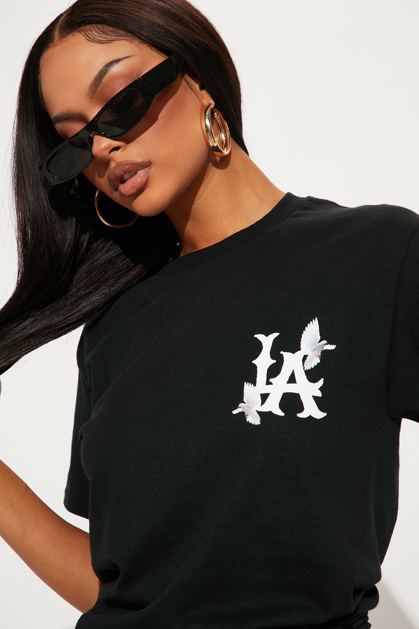 LA City Tee - Black - Image 5