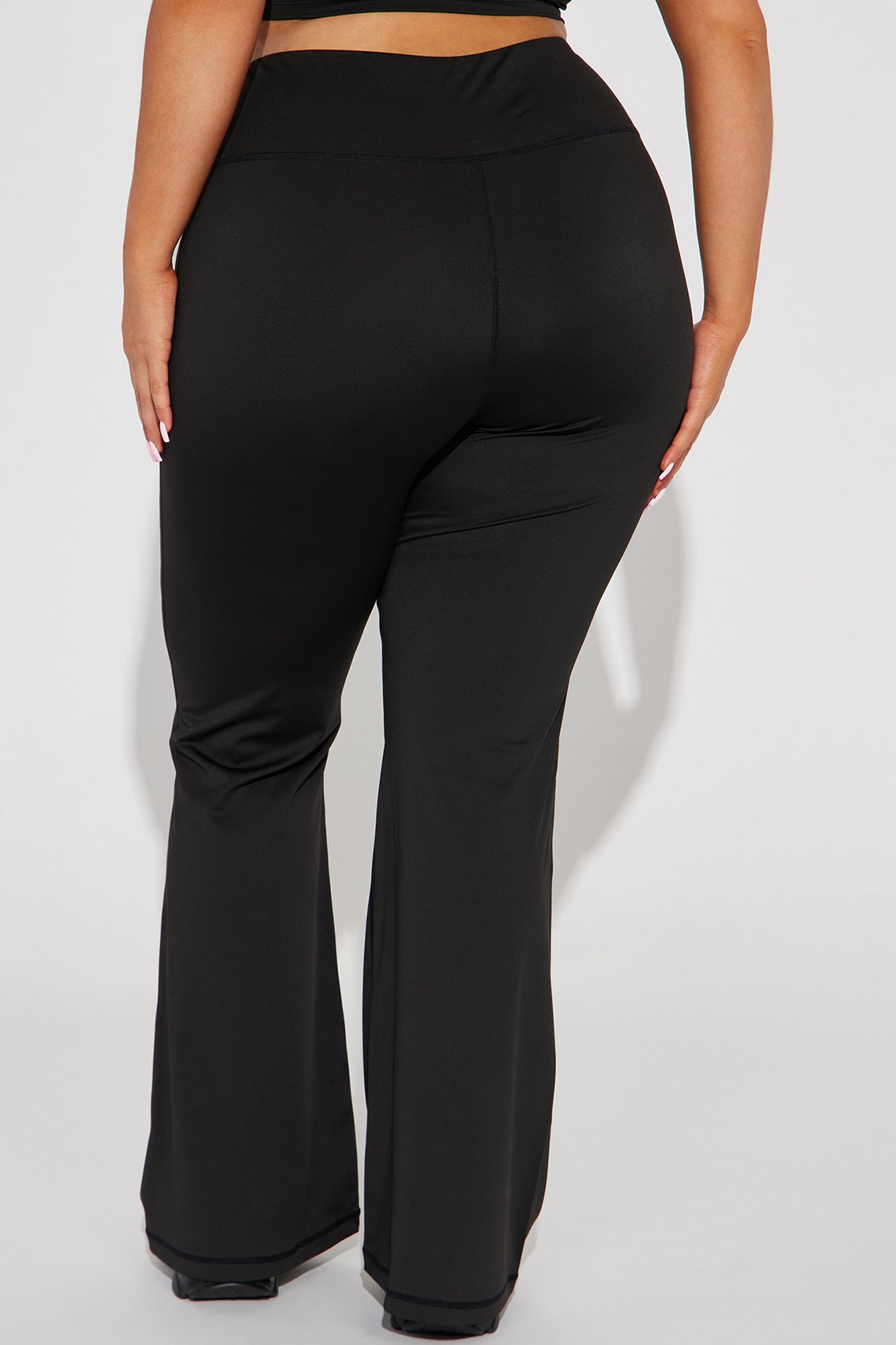 Lily Active Flare Pant - Black - Image 6