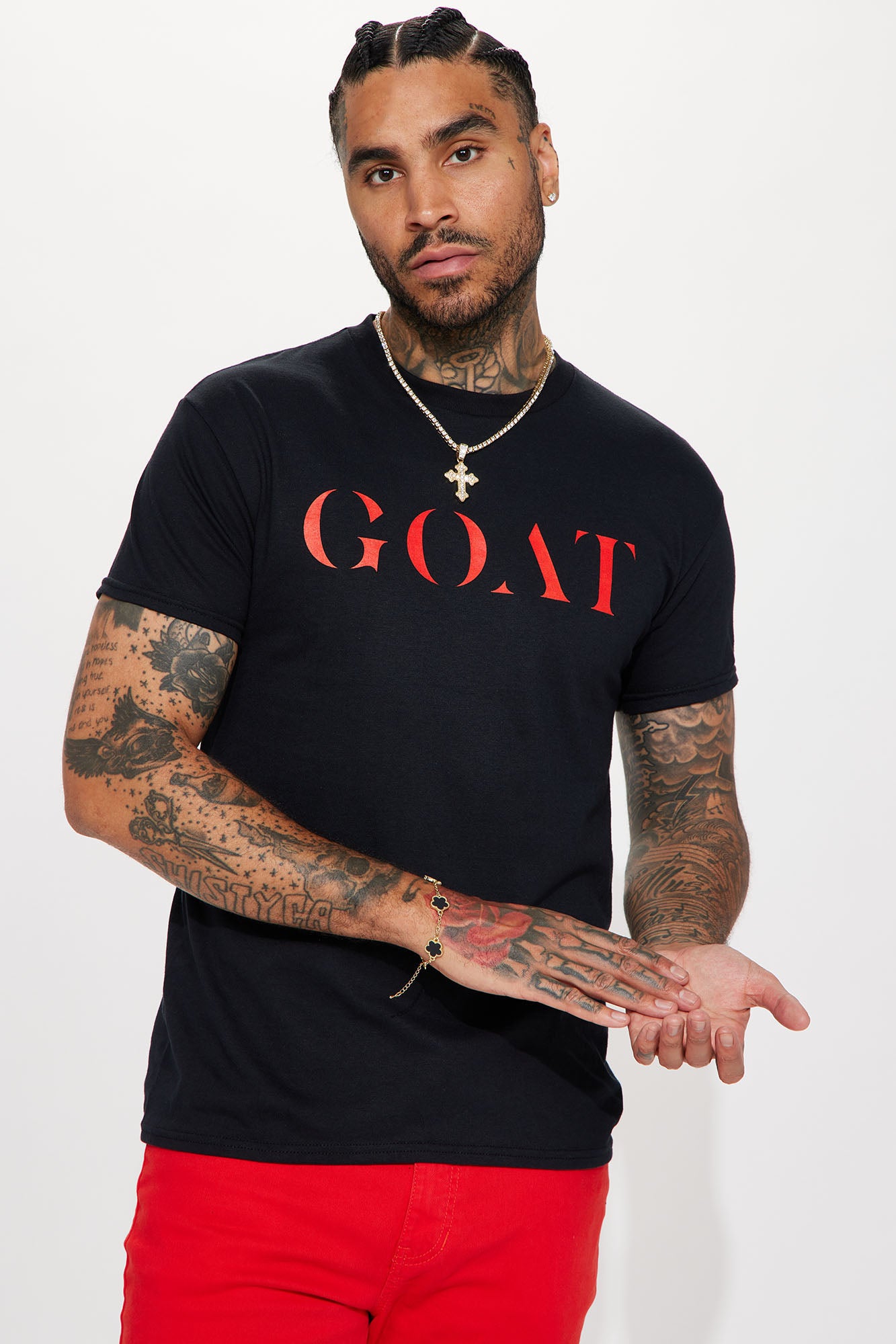 The GOAT Short Sleeve Tee - Black - Image 6