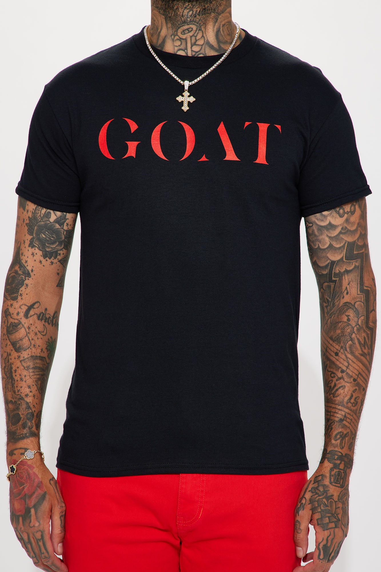 The GOAT Short Sleeve Tee - Black - Image 8