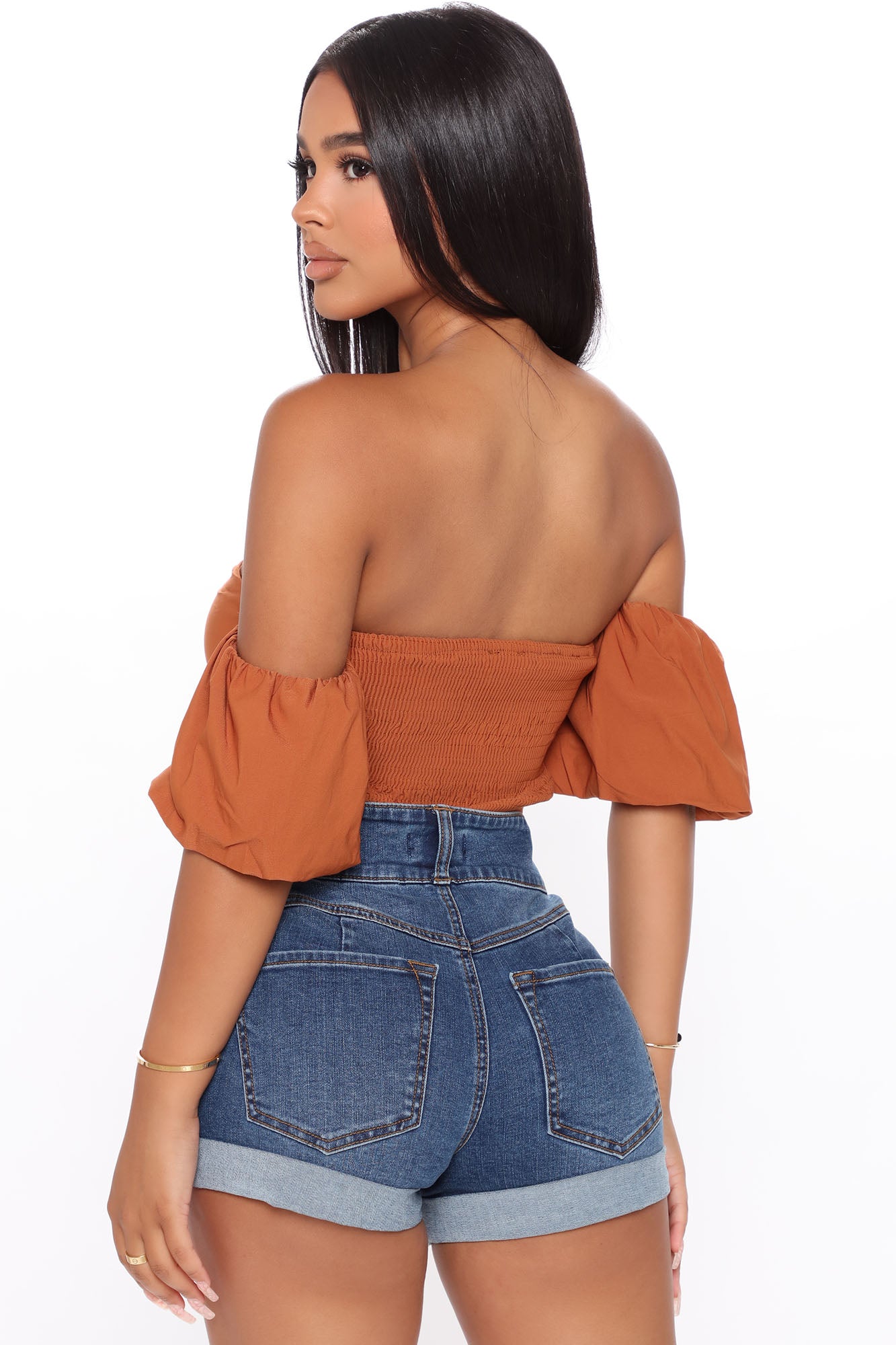 With Desire Bodysuit - Rust - Image 5