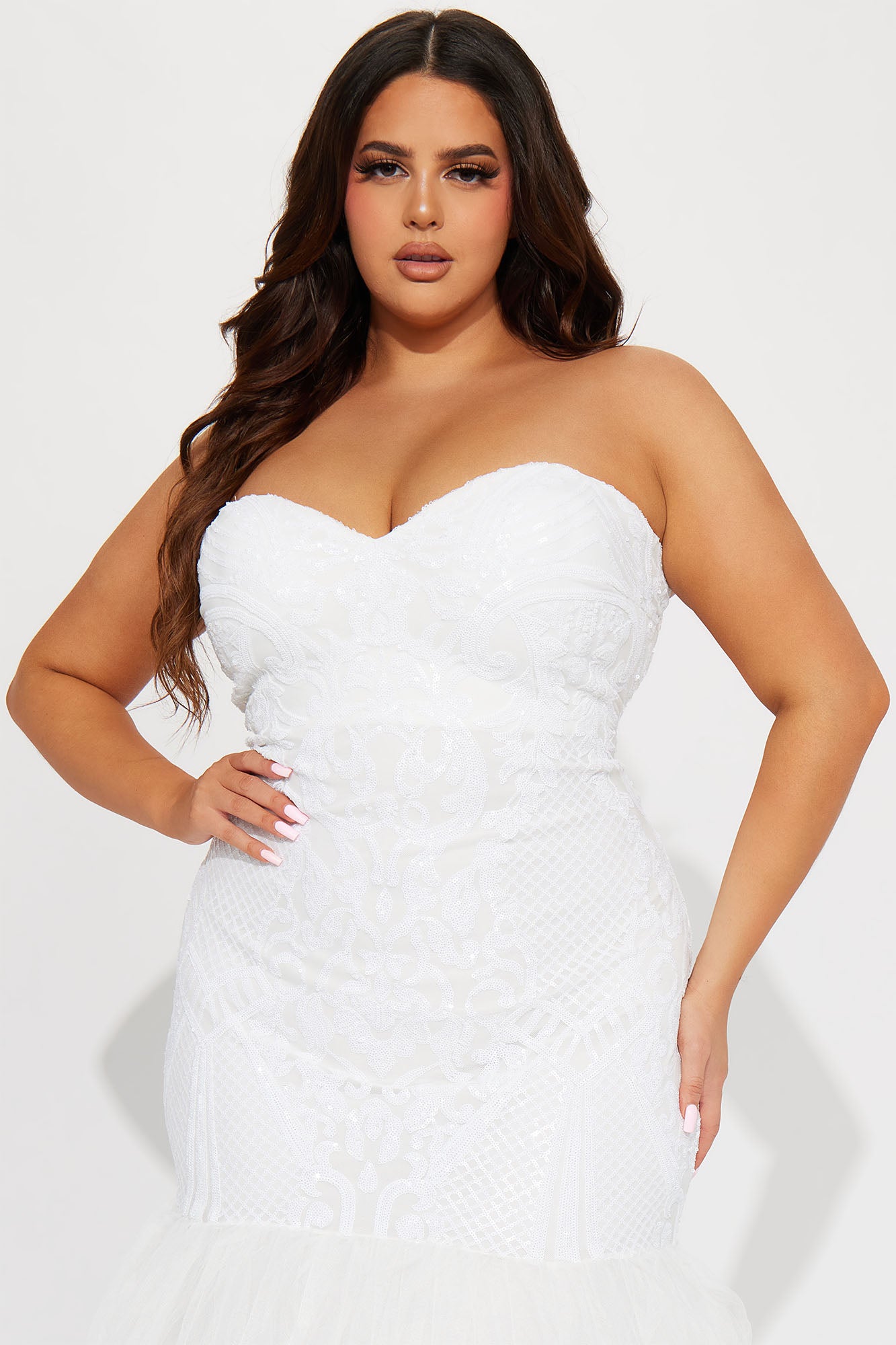 Grand Entrance Gown - White - Image 5