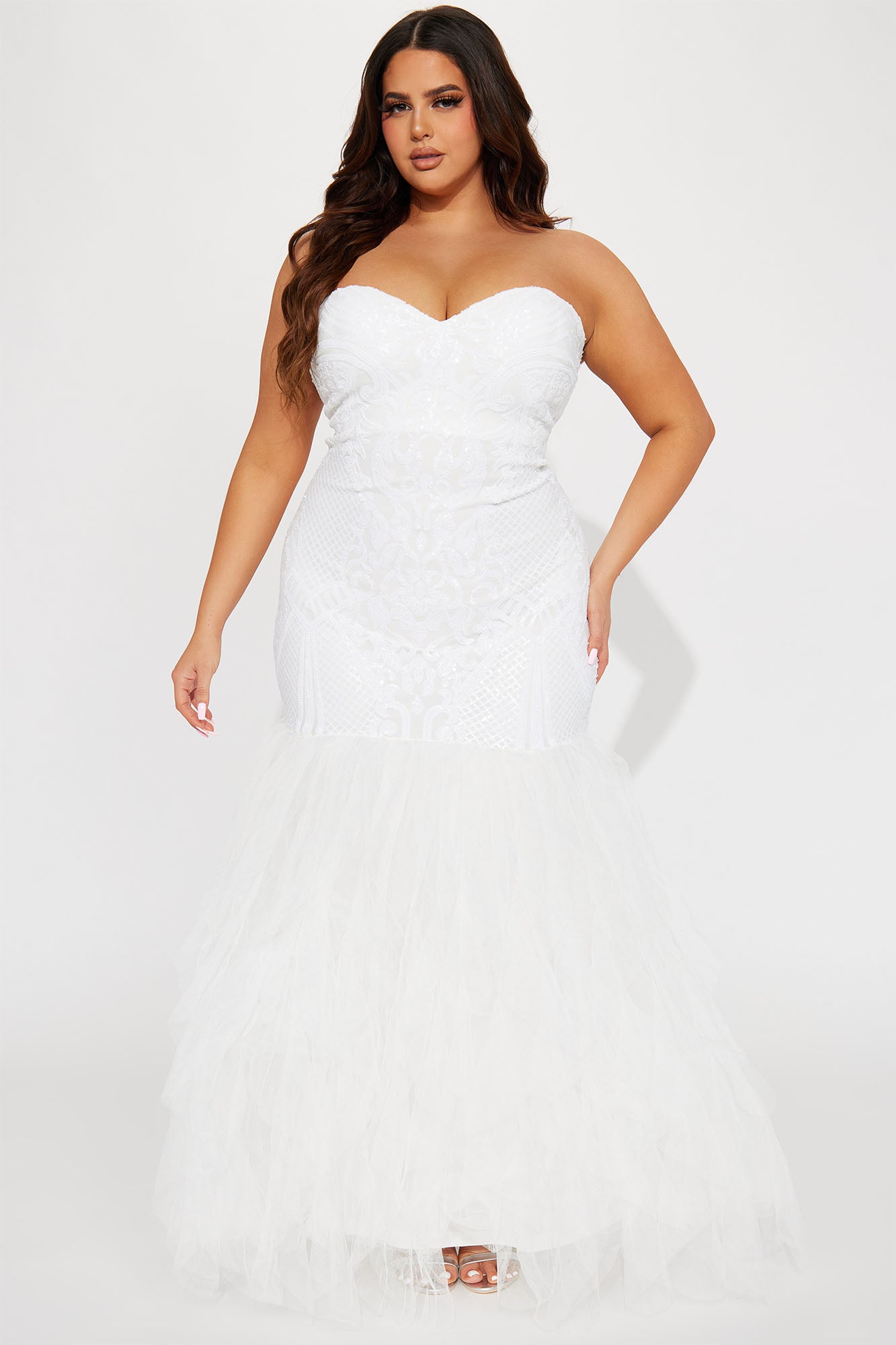 Grand Entrance Gown - White - Image 4