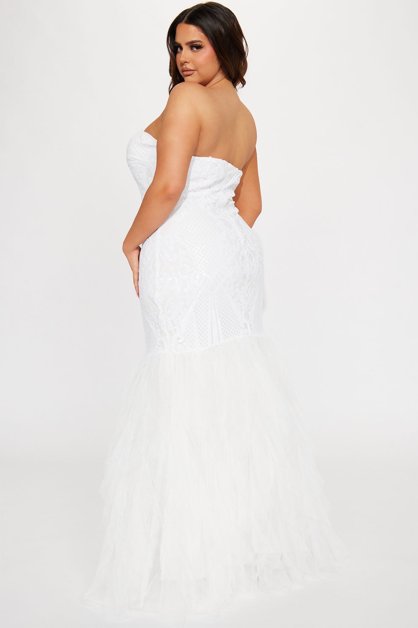 Grand Entrance Gown - White - Image 6