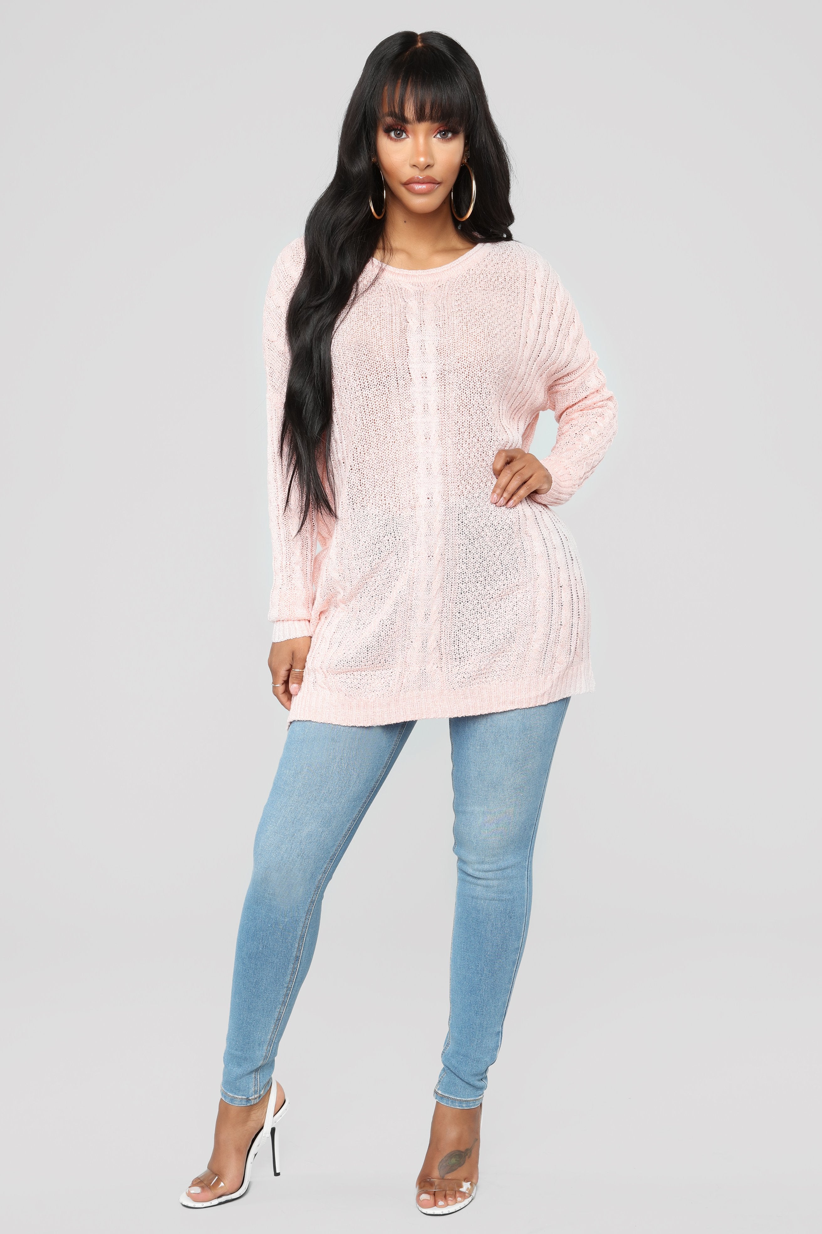 Wifey High Rise Booty Lifter Jeans - Light Blue Wash - Image 3
