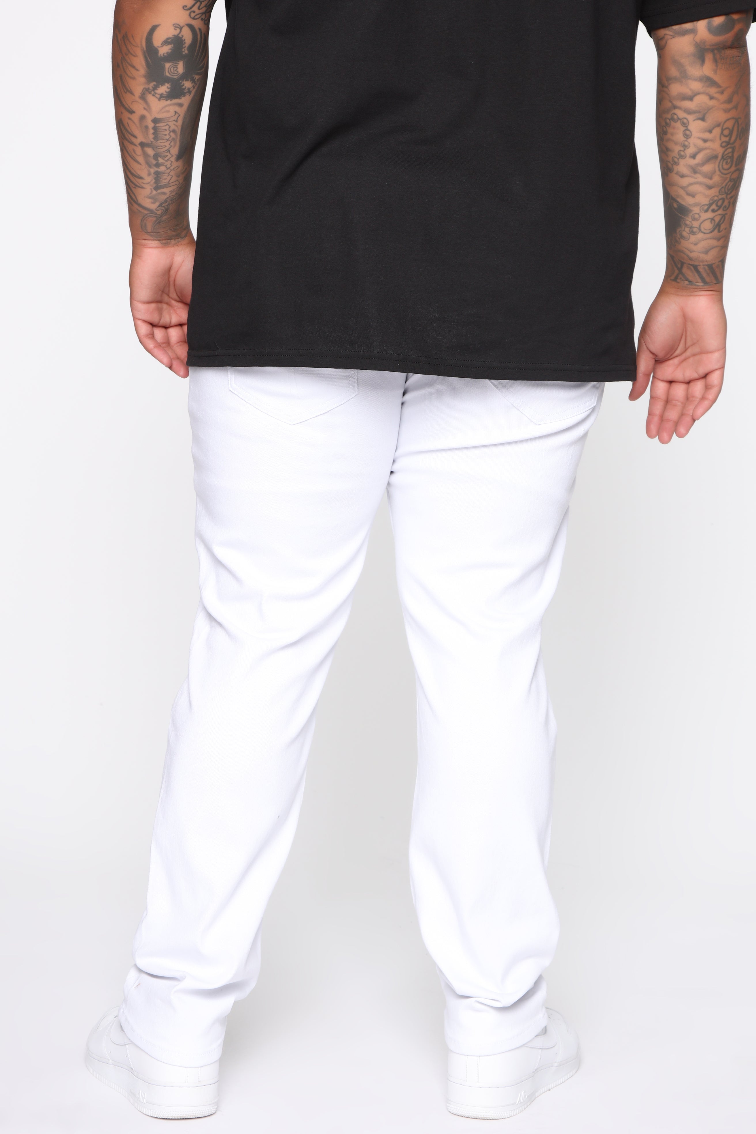 Reel It In Skinny Jean - White - Image 9