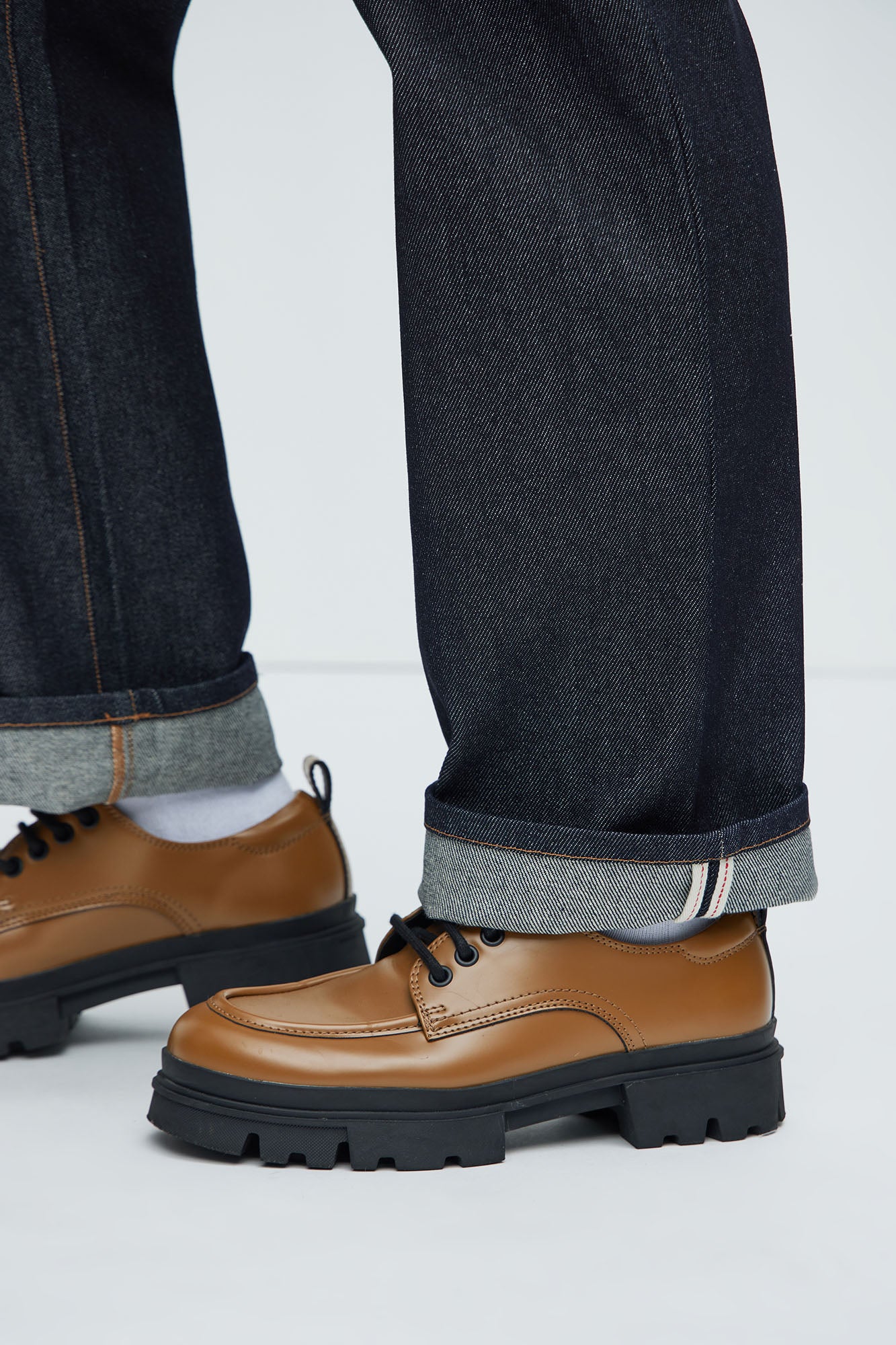 Collin Raw Denim Straight Jeans  - Indigo - Image 9