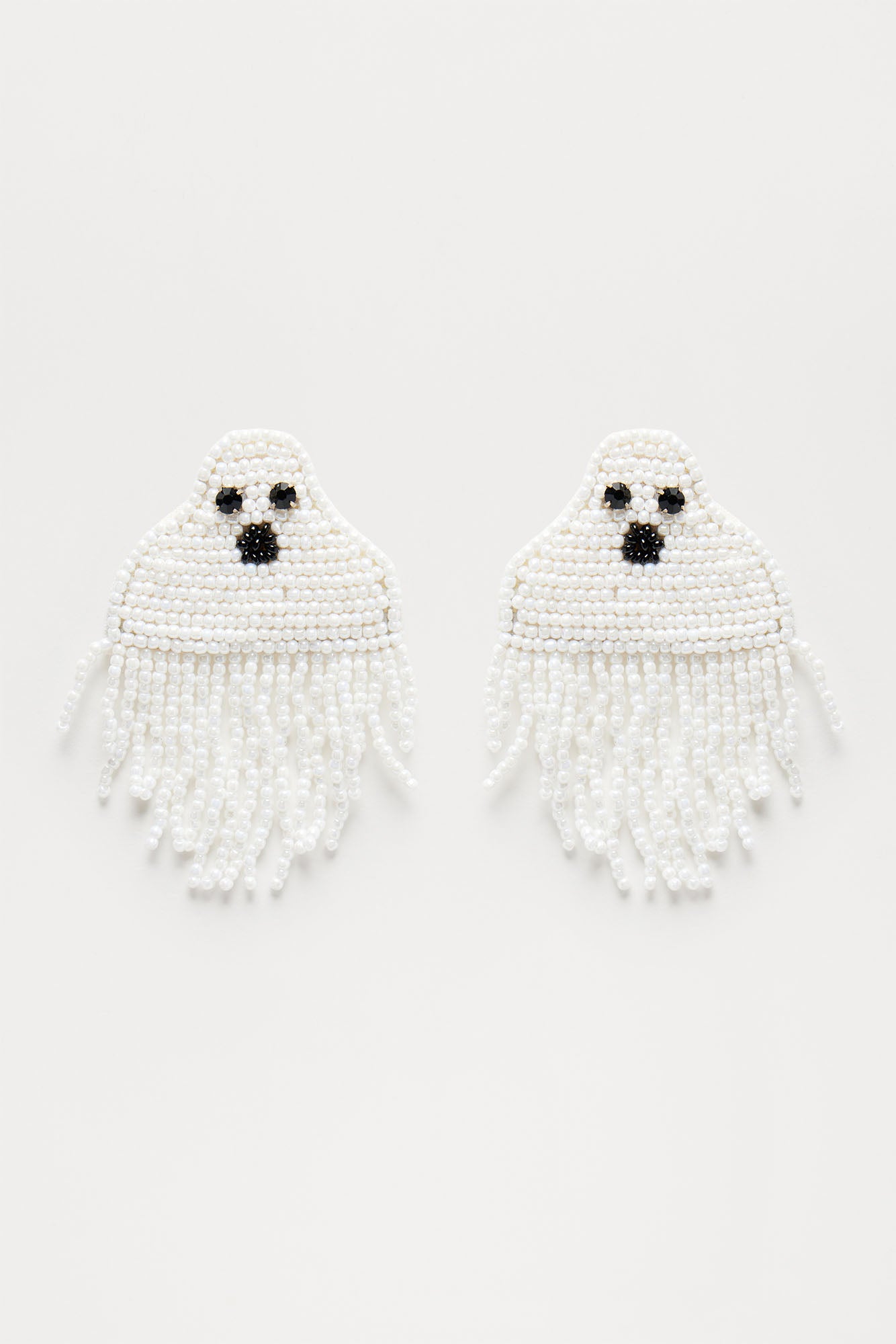 Ghosted Earrings - White - Image 3