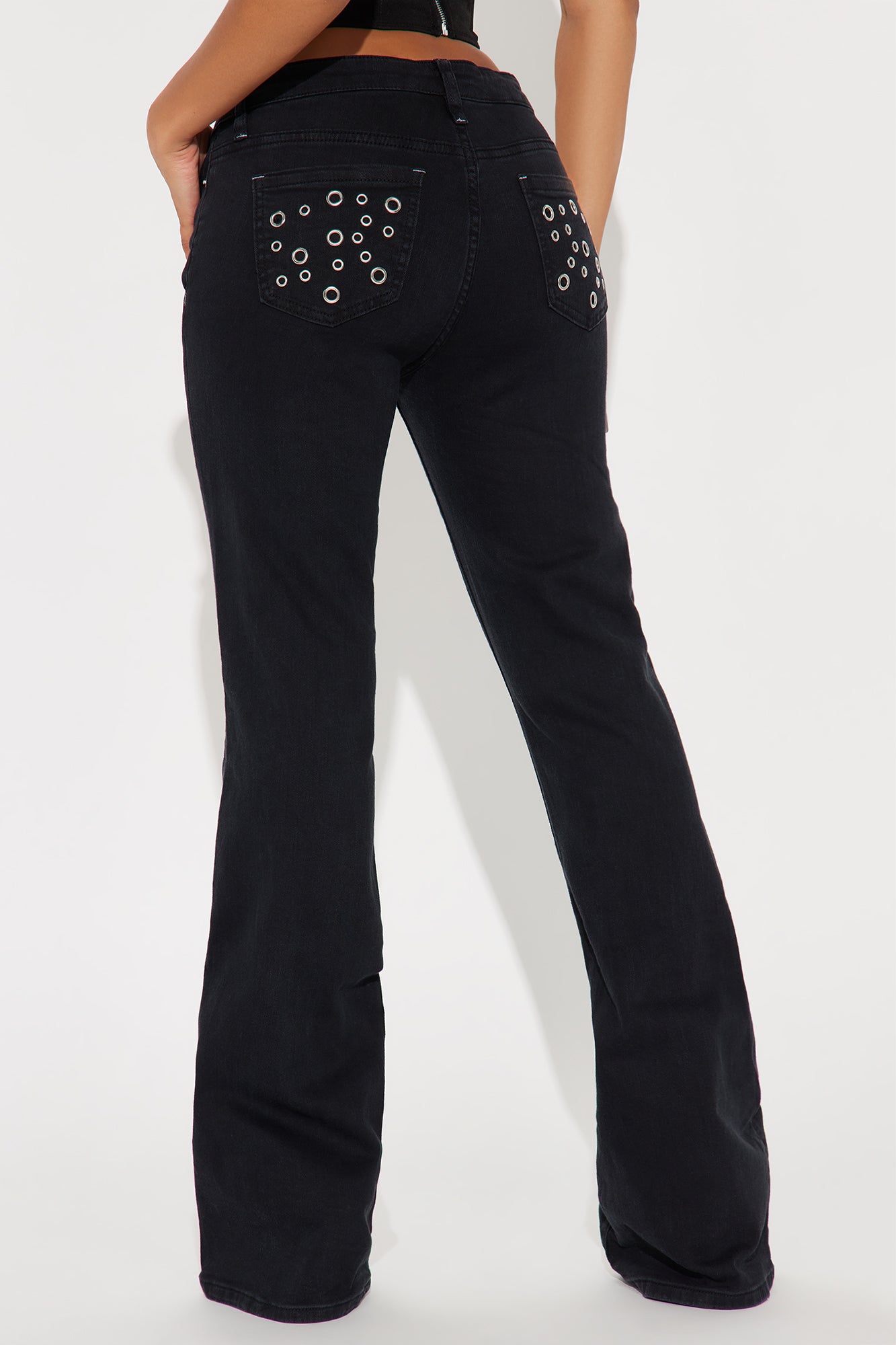 Tell Me Something Flare Pant - Black - Image 5