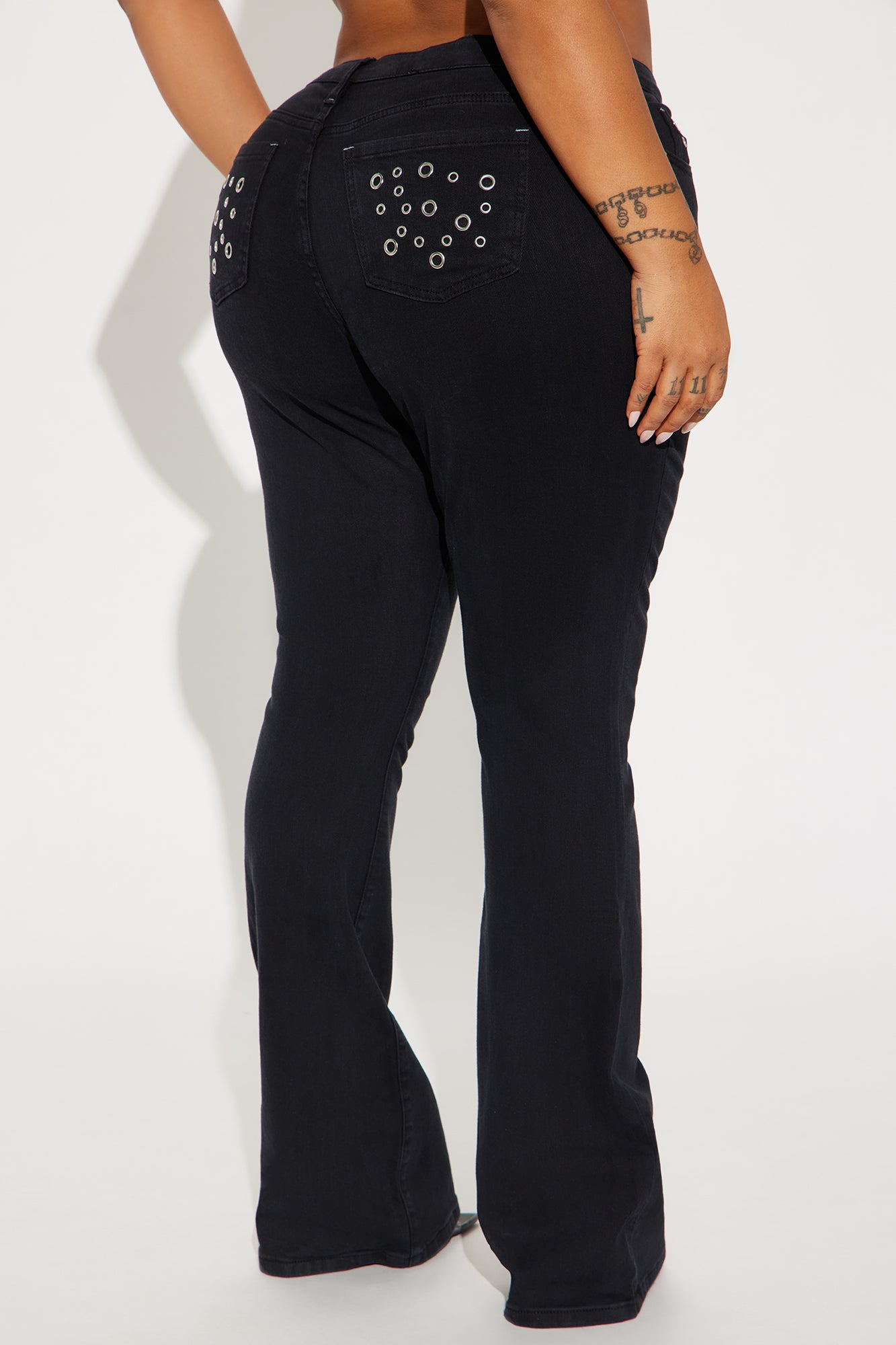 Tell Me Something Flare Pant - Black - Image 9