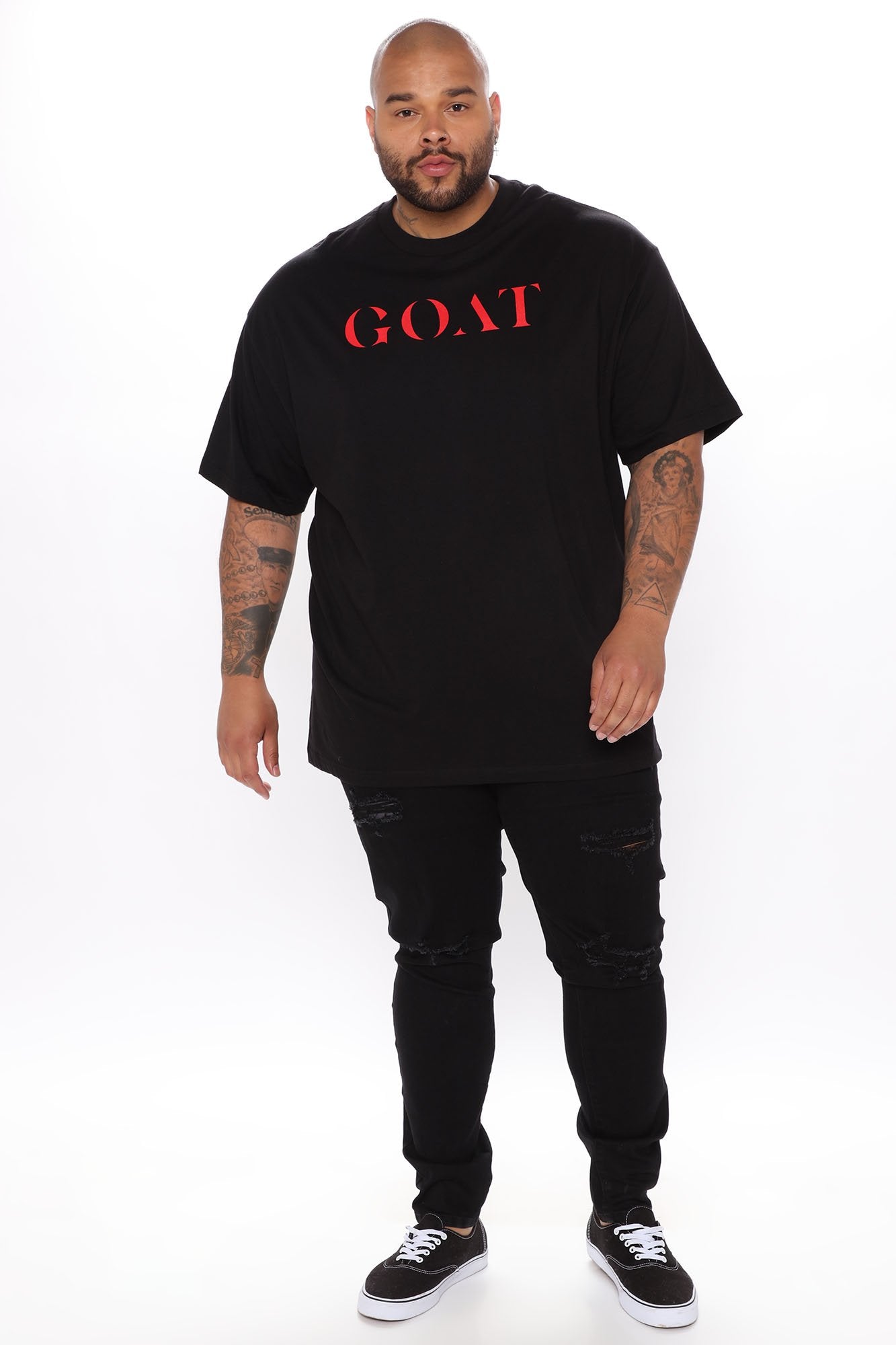 The GOAT Short Sleeve Tee - Black - Image 12