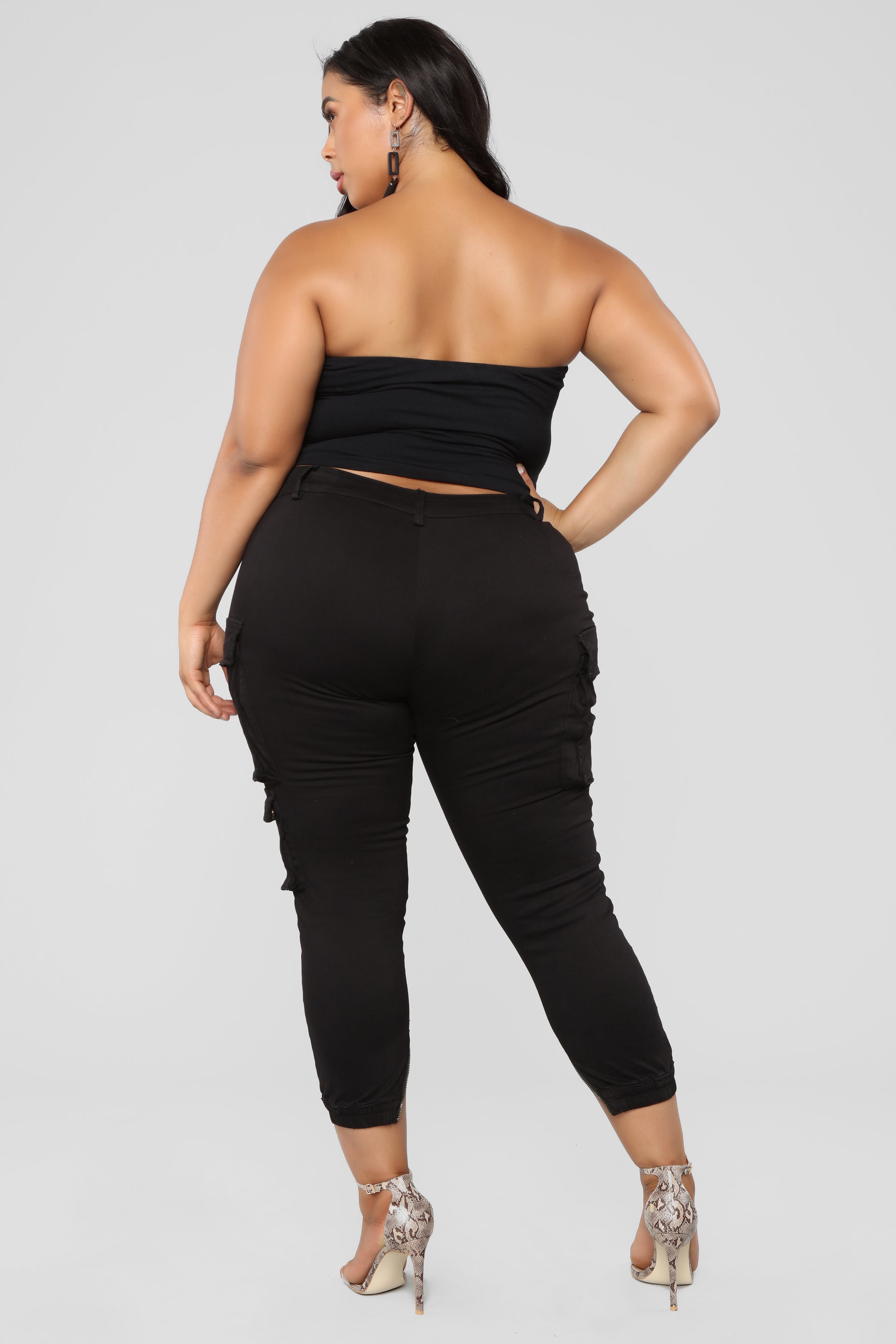 Kalley Cargo Pants - Black - Image 12