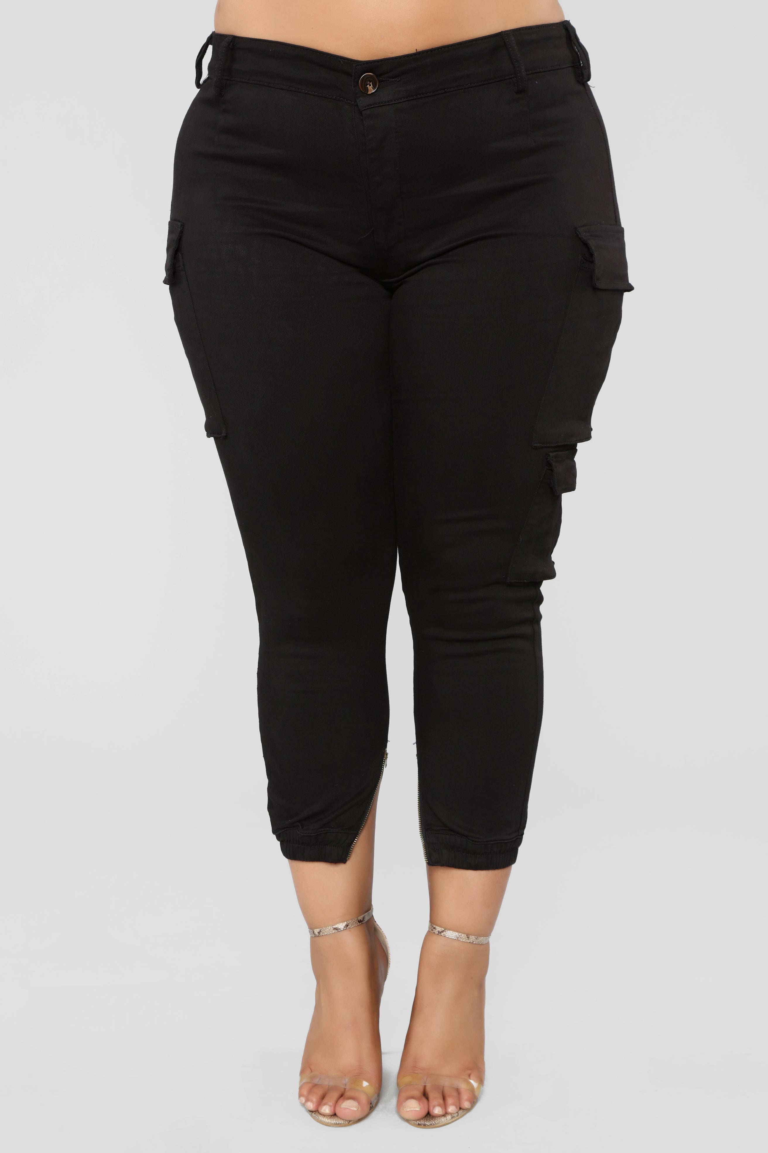 Kalley Cargo Pants - Black - Image 9
