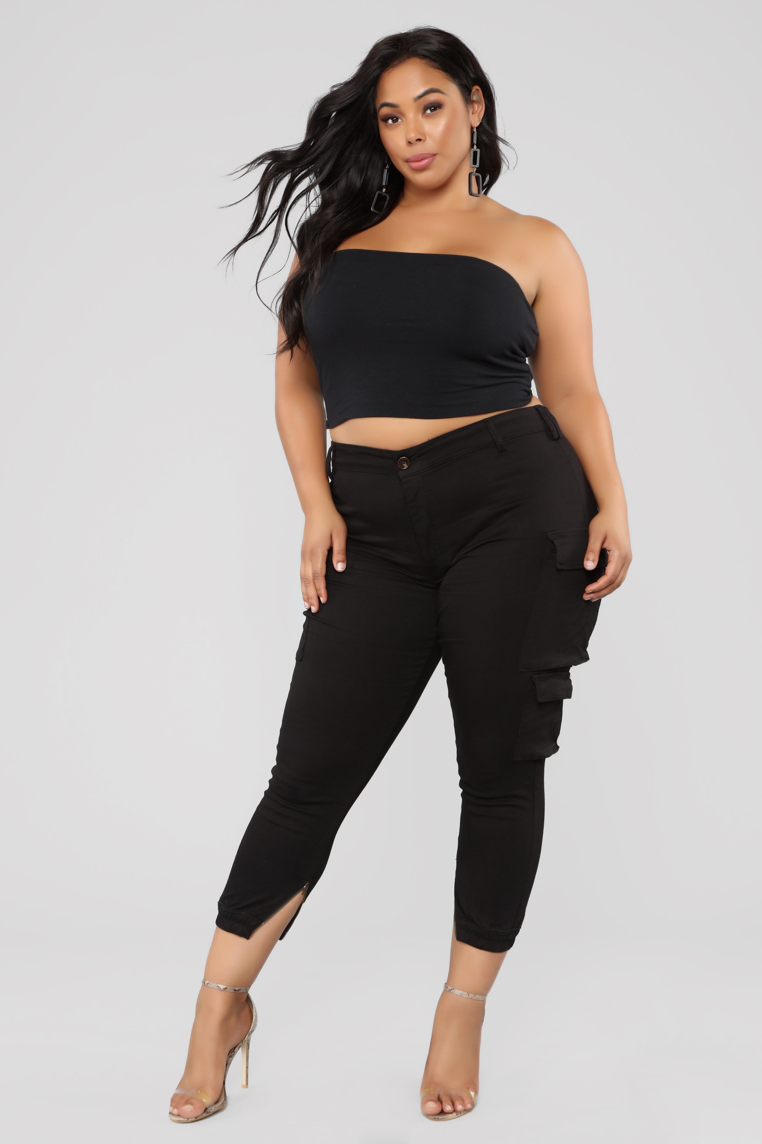 Kalley Cargo Pants - Black - Image 7