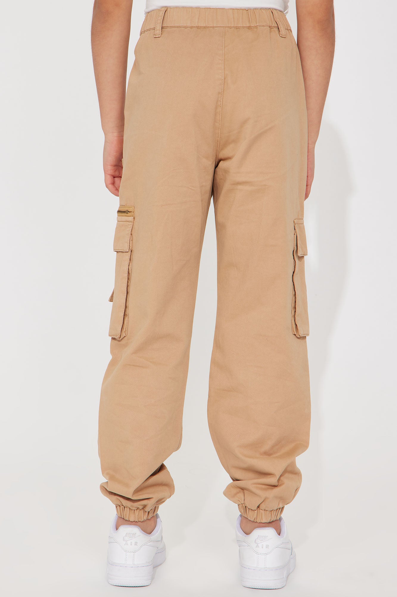 Mini Twill Cargo Pants - Khaki - Image 5