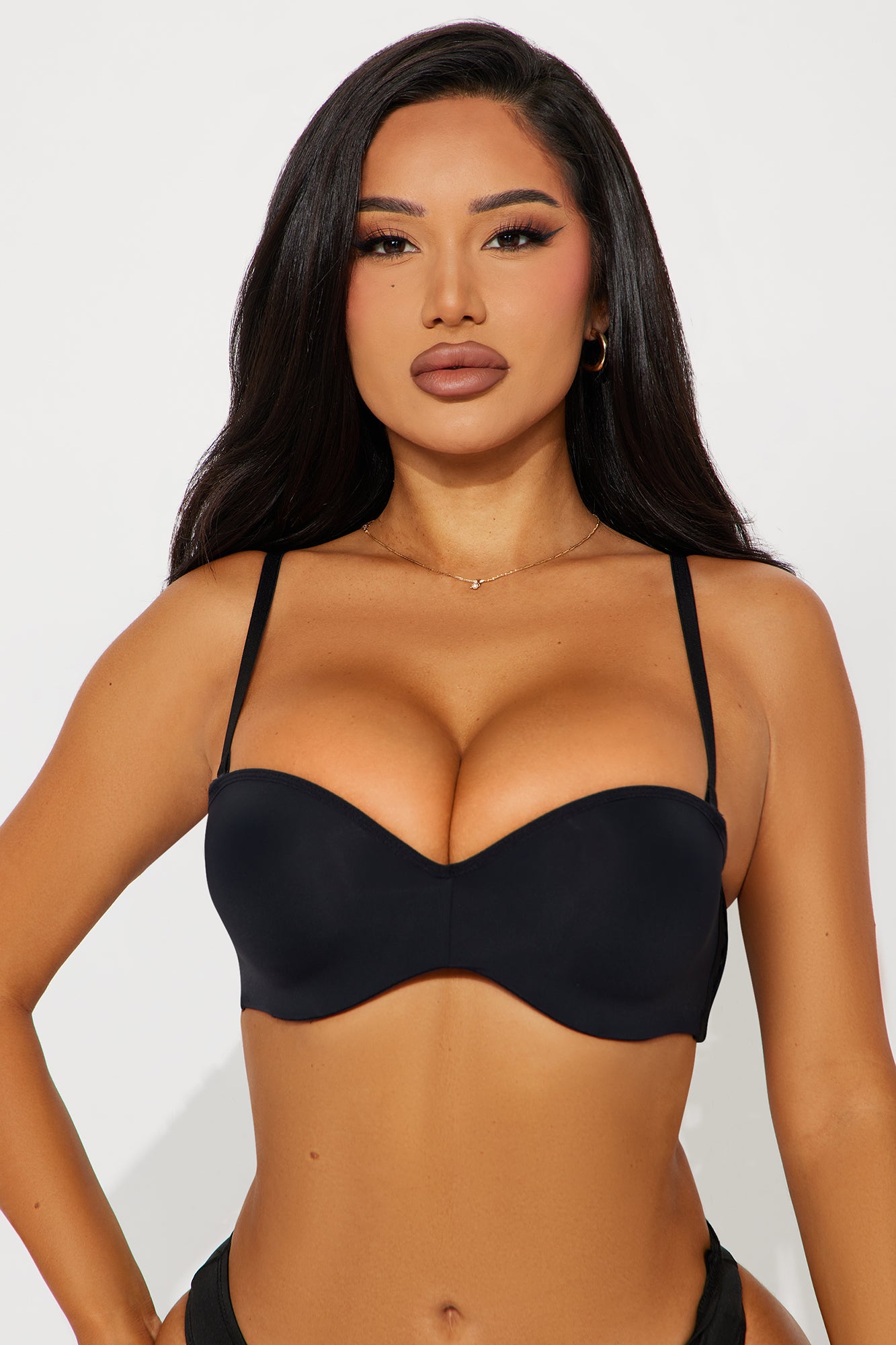 Nice And Easy Strapless 2 Pack Bras - Black/White - Image 5