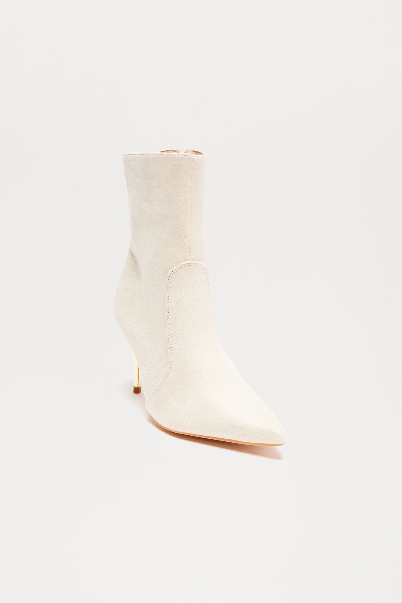 Royce Booties - Cream - Image 3