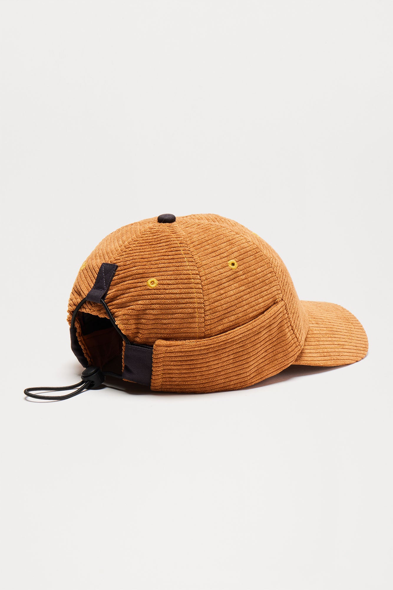 Technical Cord Hat - Brown - Image 3