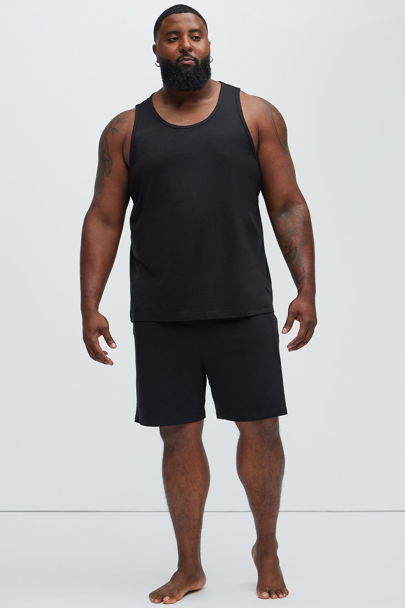 Essential Modal Lounge Tank - Black - Image 6