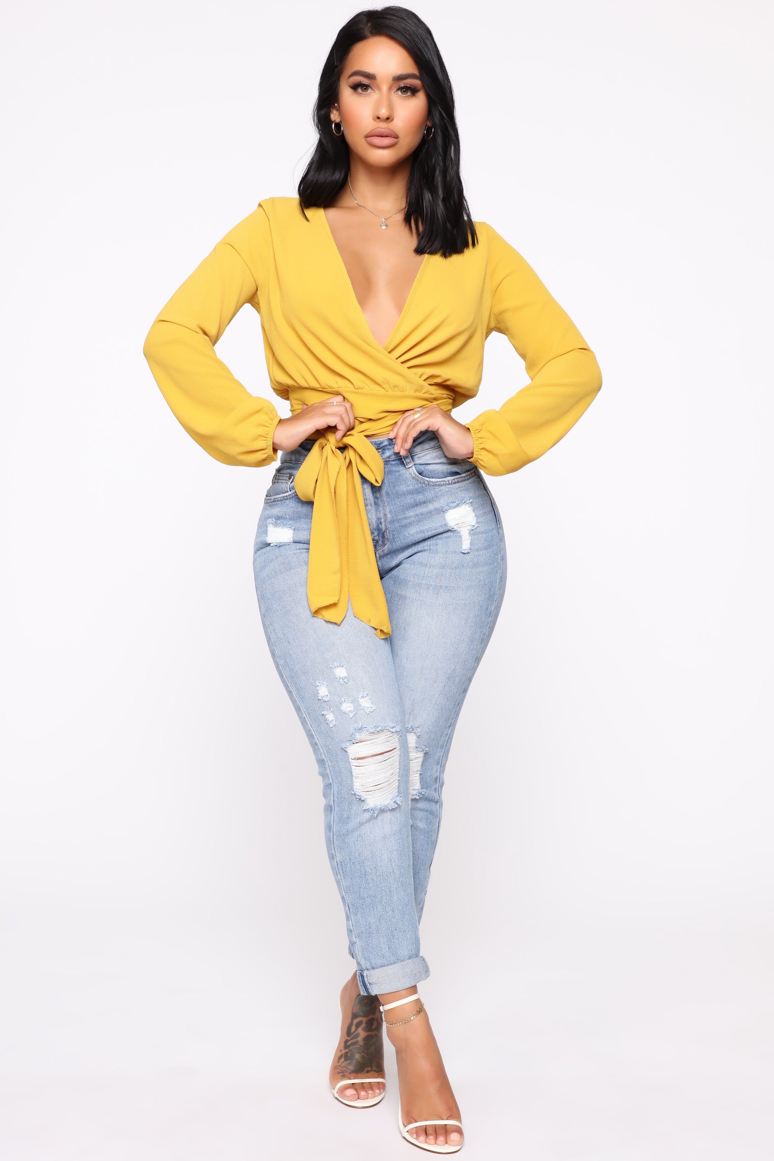 Keep Coming Back Boyfriend Jeans - Light Blue Wash - Image 3