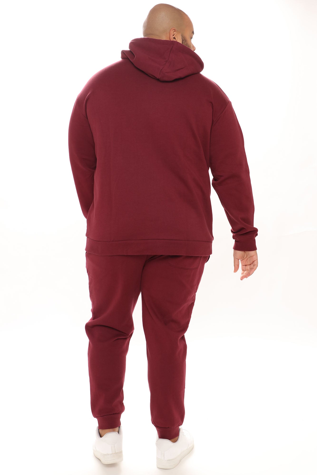 Tyson Hoodie - Burgundy - Image 7
