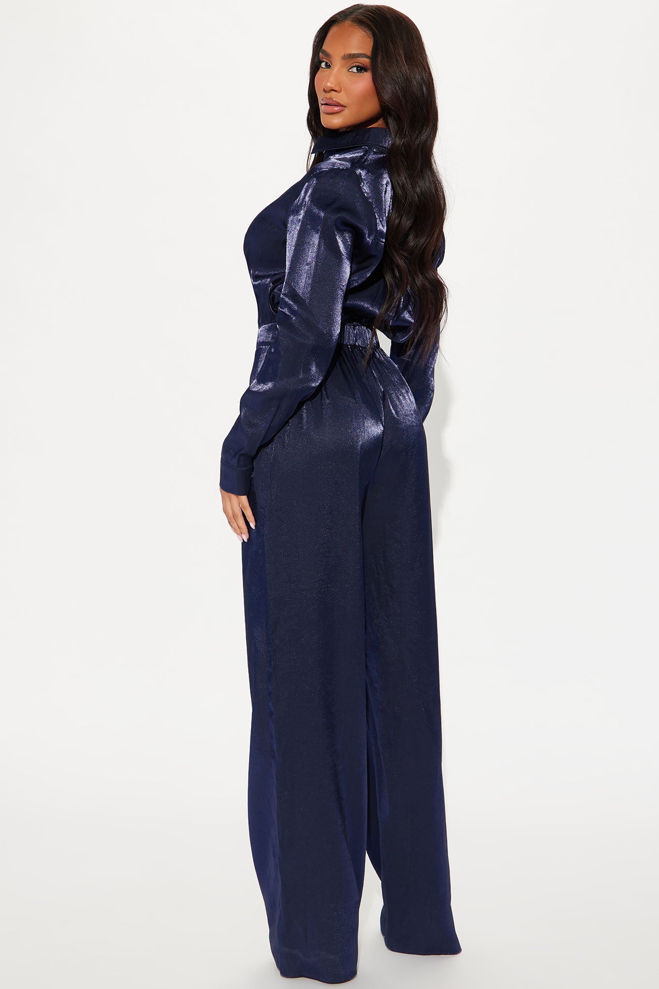 Alani Jumpsuit - Navy - Image 3