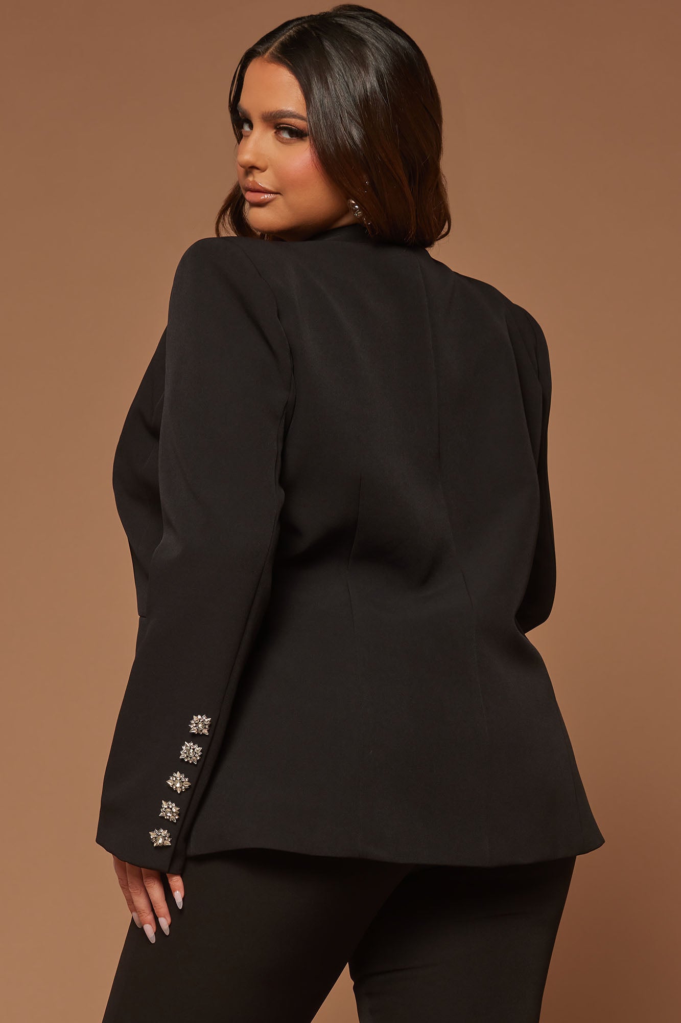 Athena Blazer - Black - Image 7