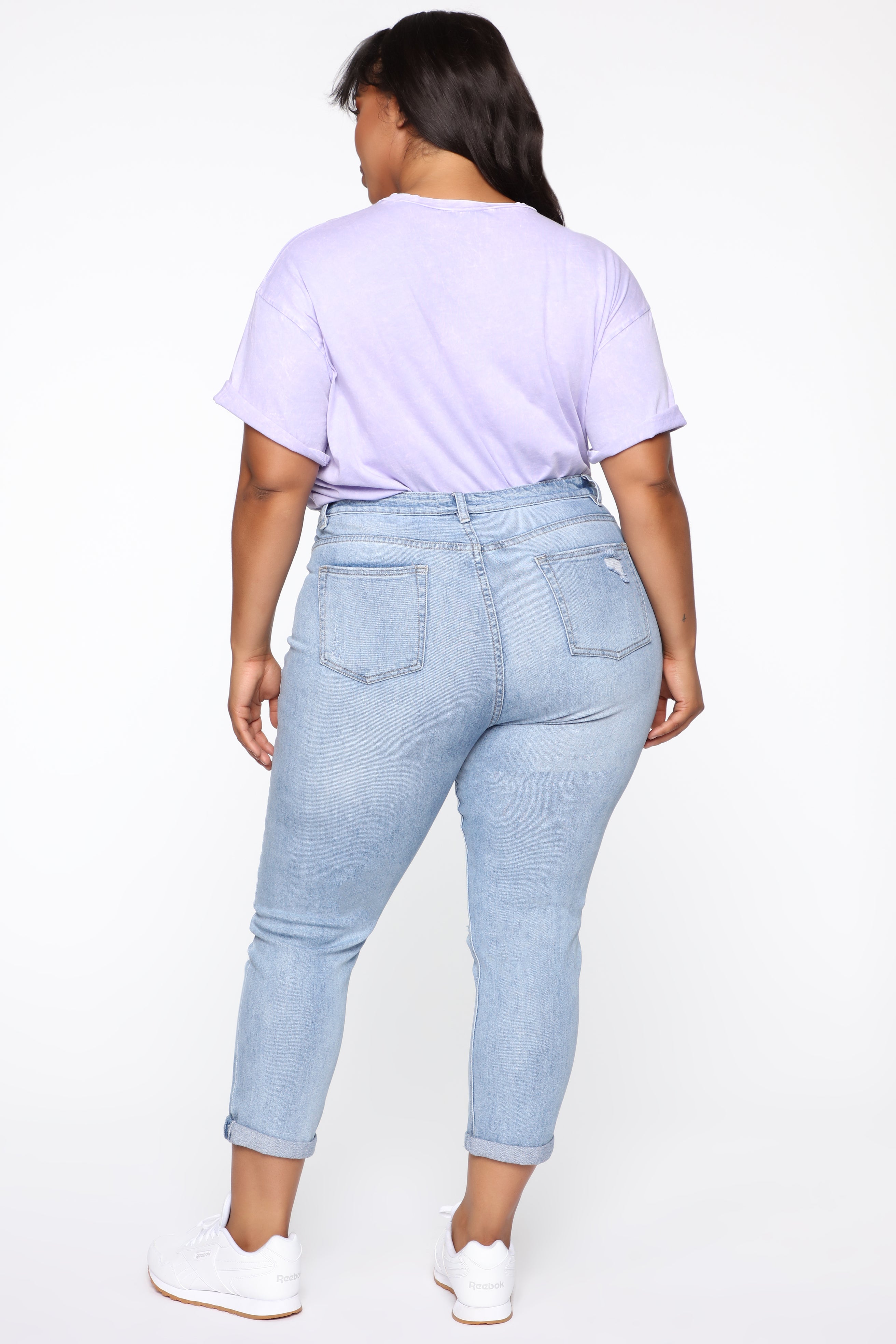 Keep Coming Back Boyfriend Jeans - Light Blue Wash - Image 12