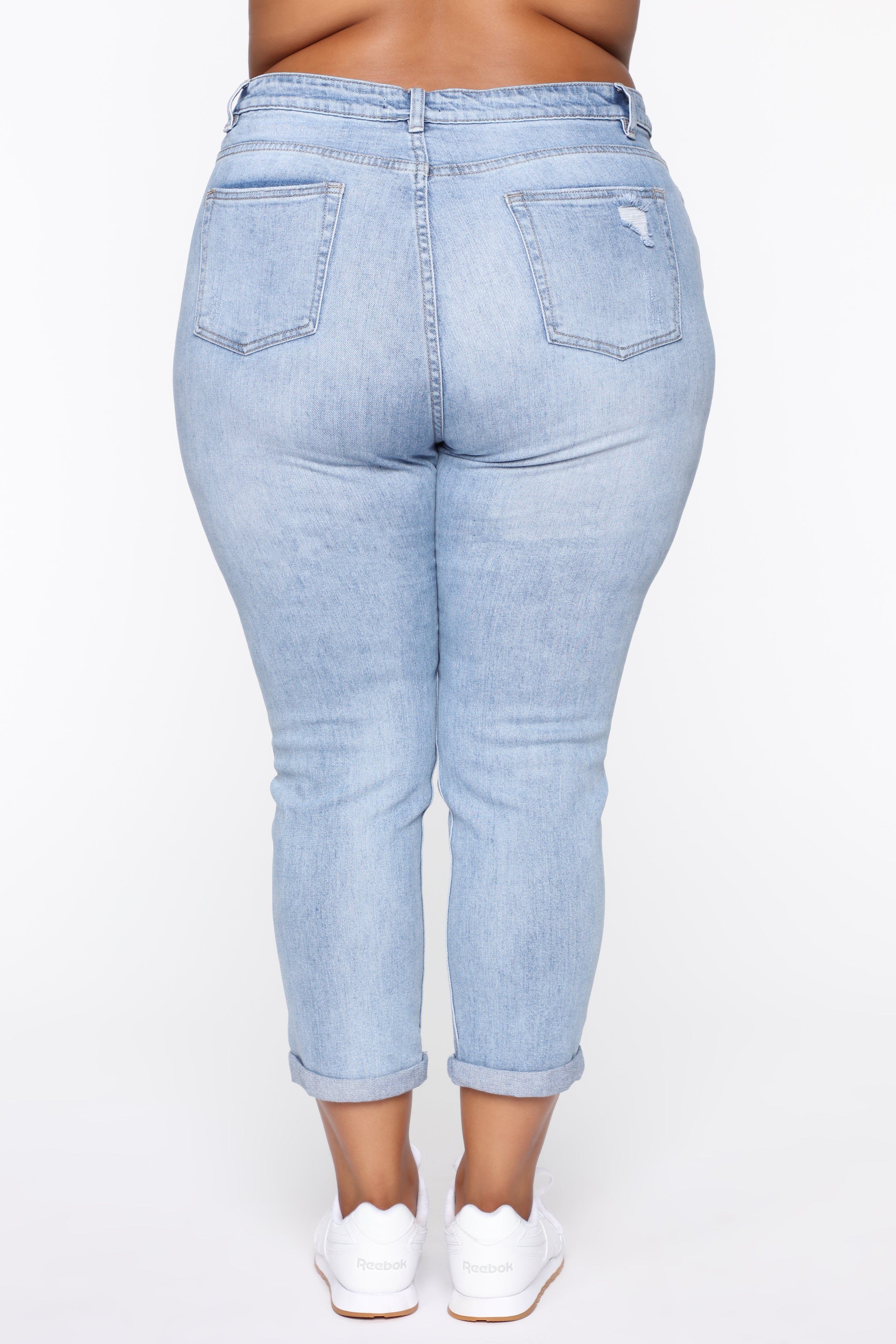 Keep Coming Back Boyfriend Jeans - Light Blue Wash - Image 11