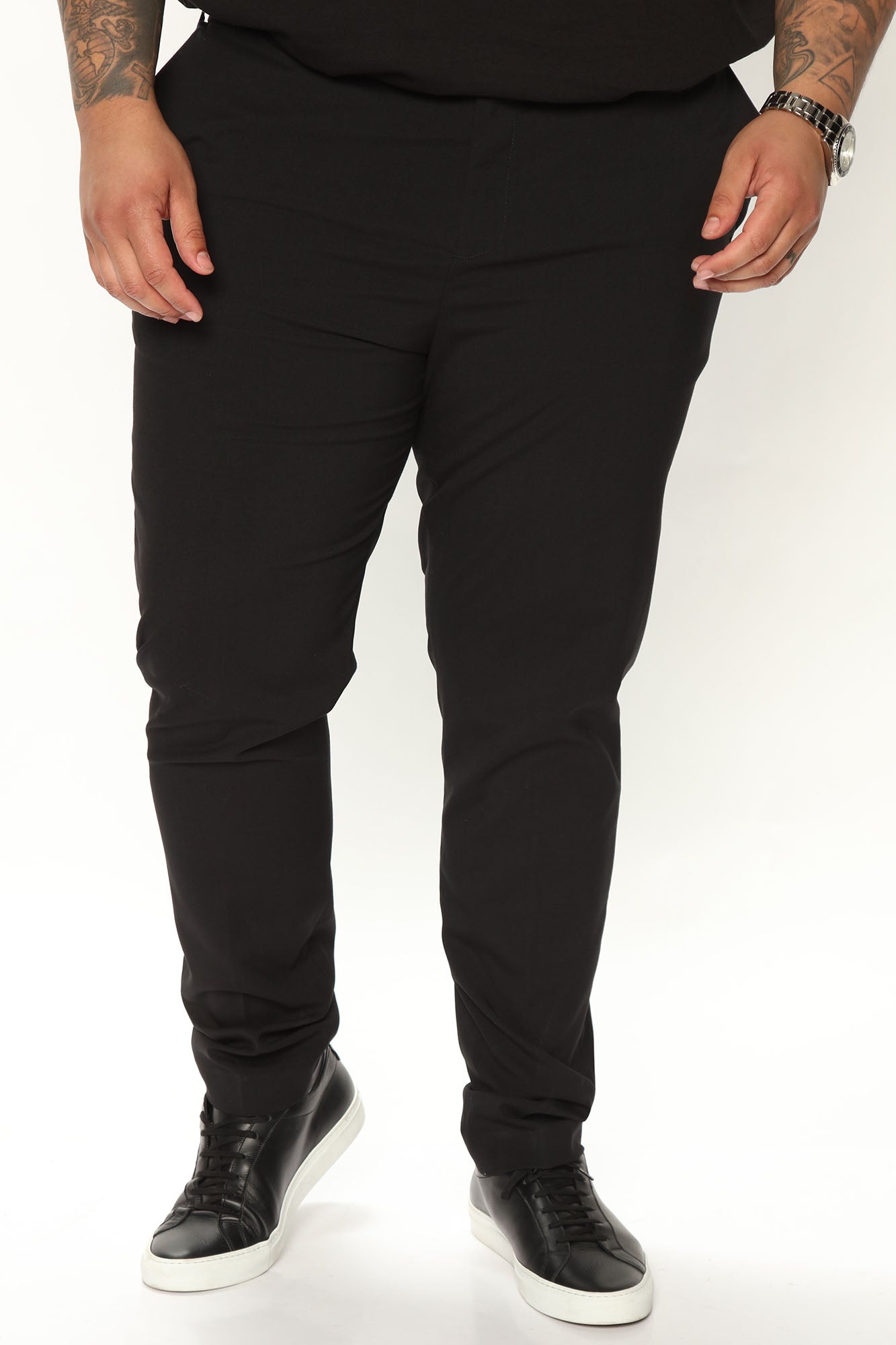 Tall Modern Stretch Slim Trouser - Black - Image 5