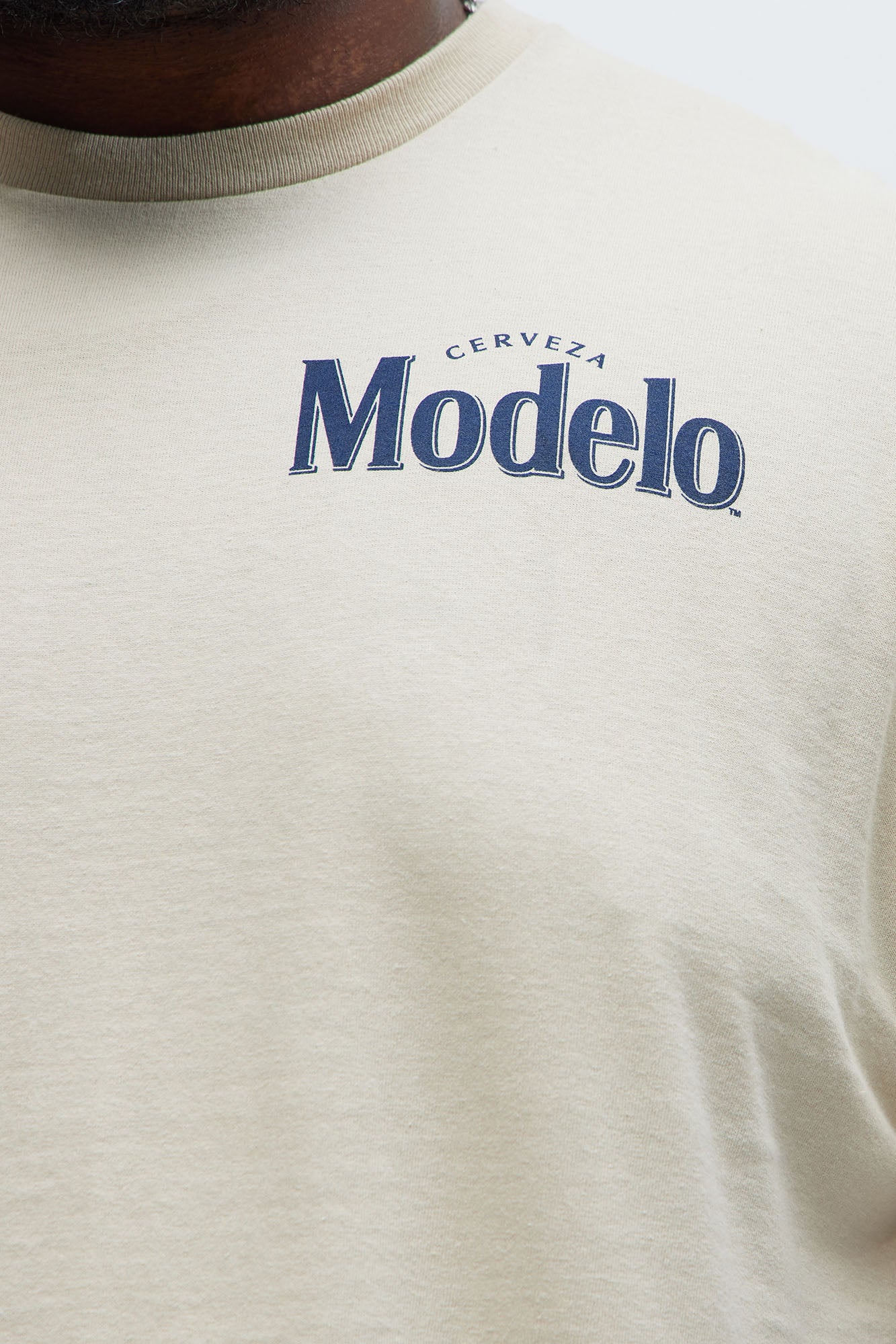Modelo Rodeo Short Sleeve Tee - Sand - Image 8