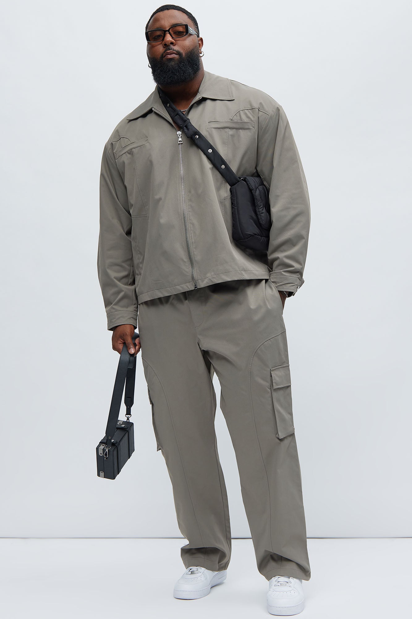 Bam Straight Pants - Grey - Image 7