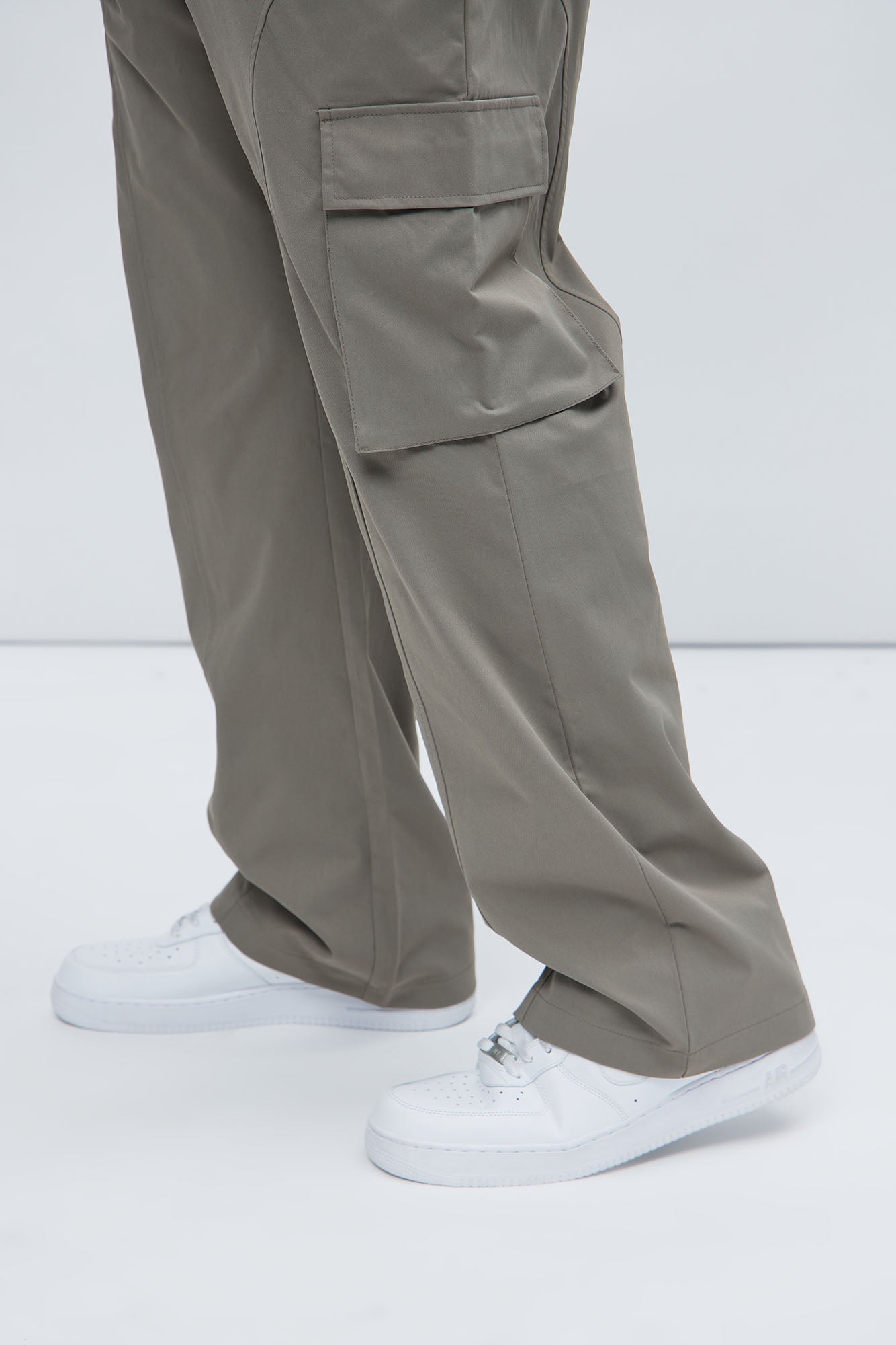 Bam Straight Pants - Grey - Image 8