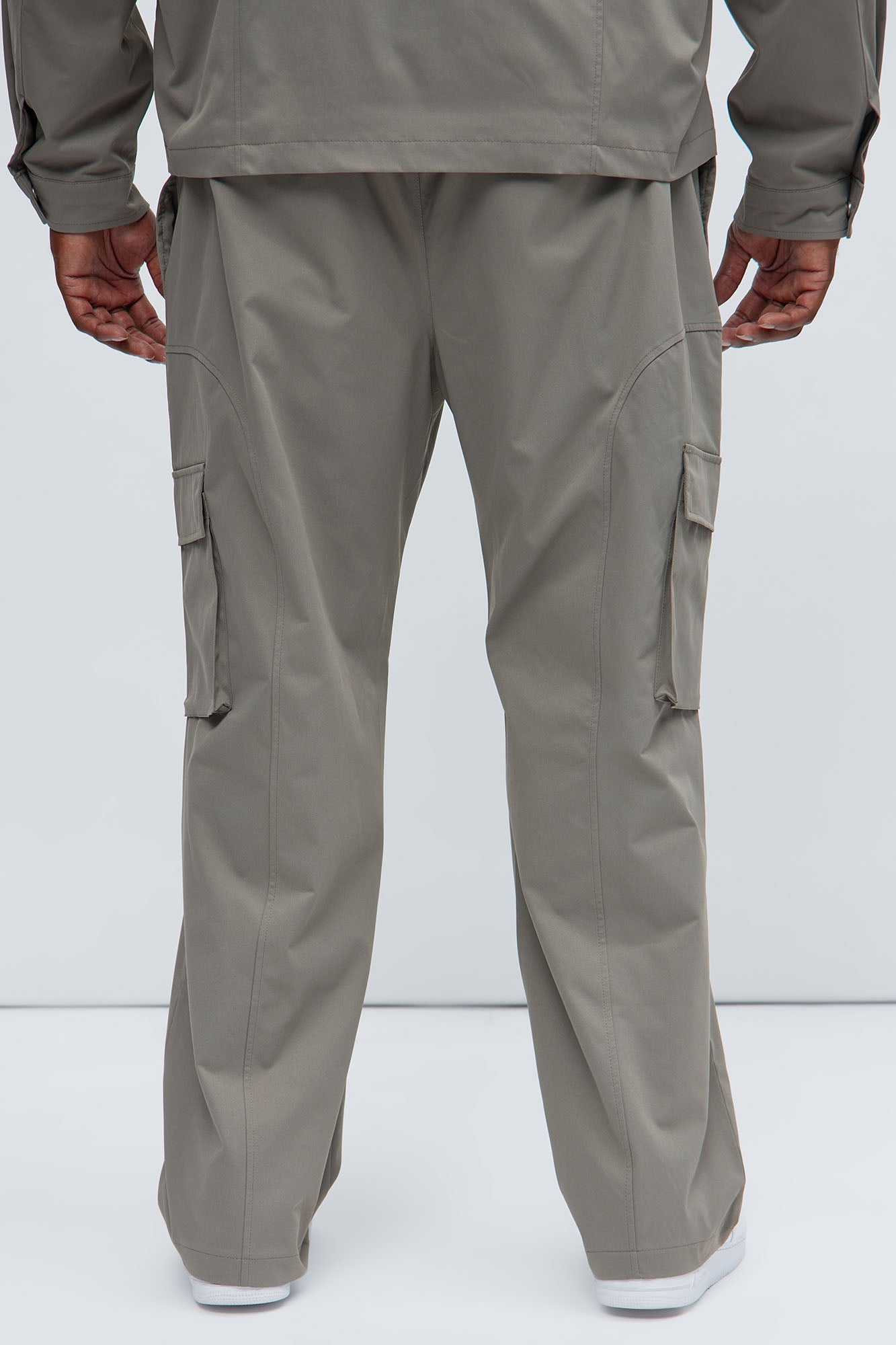 Bam Straight Pants - Grey - Image 9