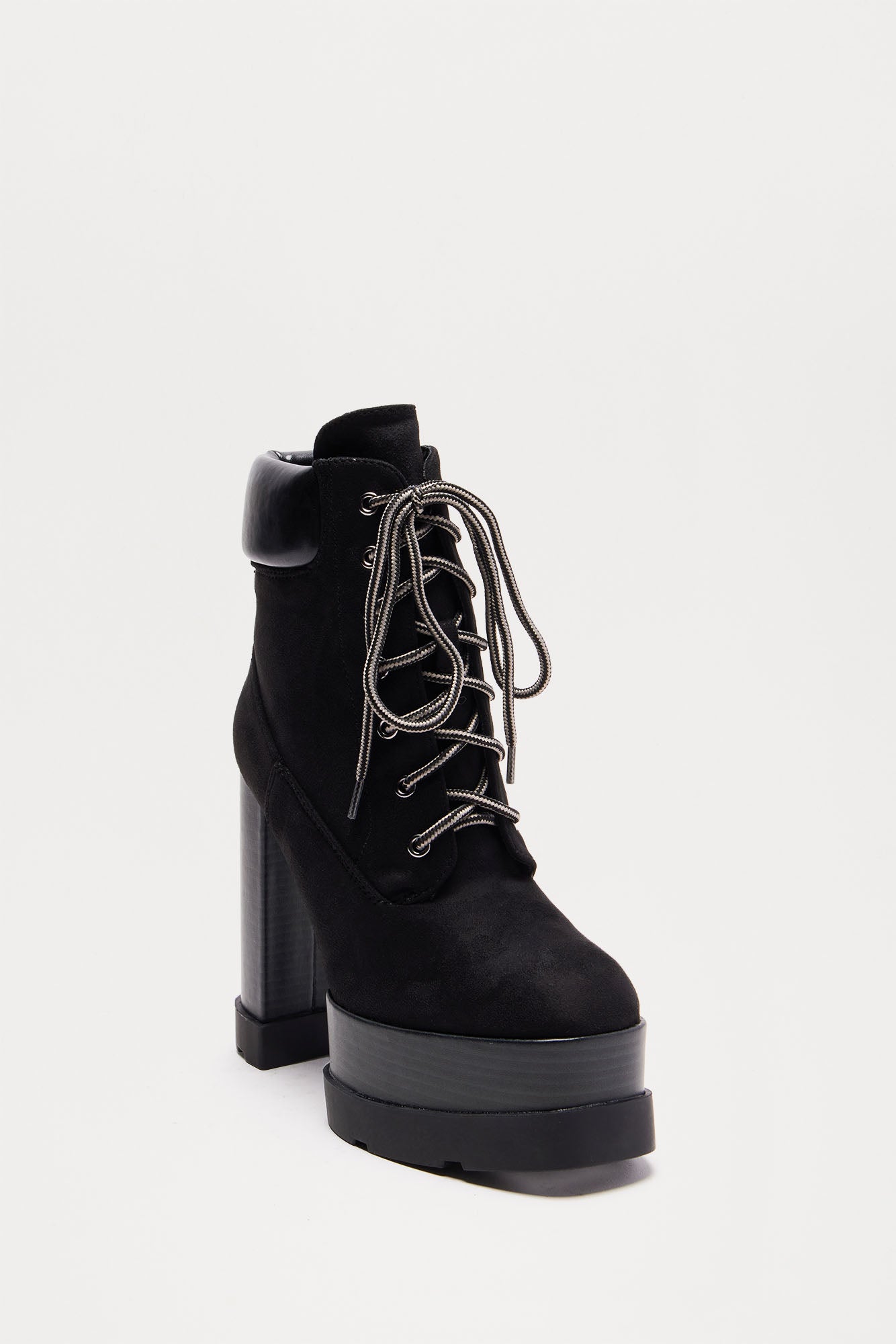 Cameron Platform Booties - Black - Image 3