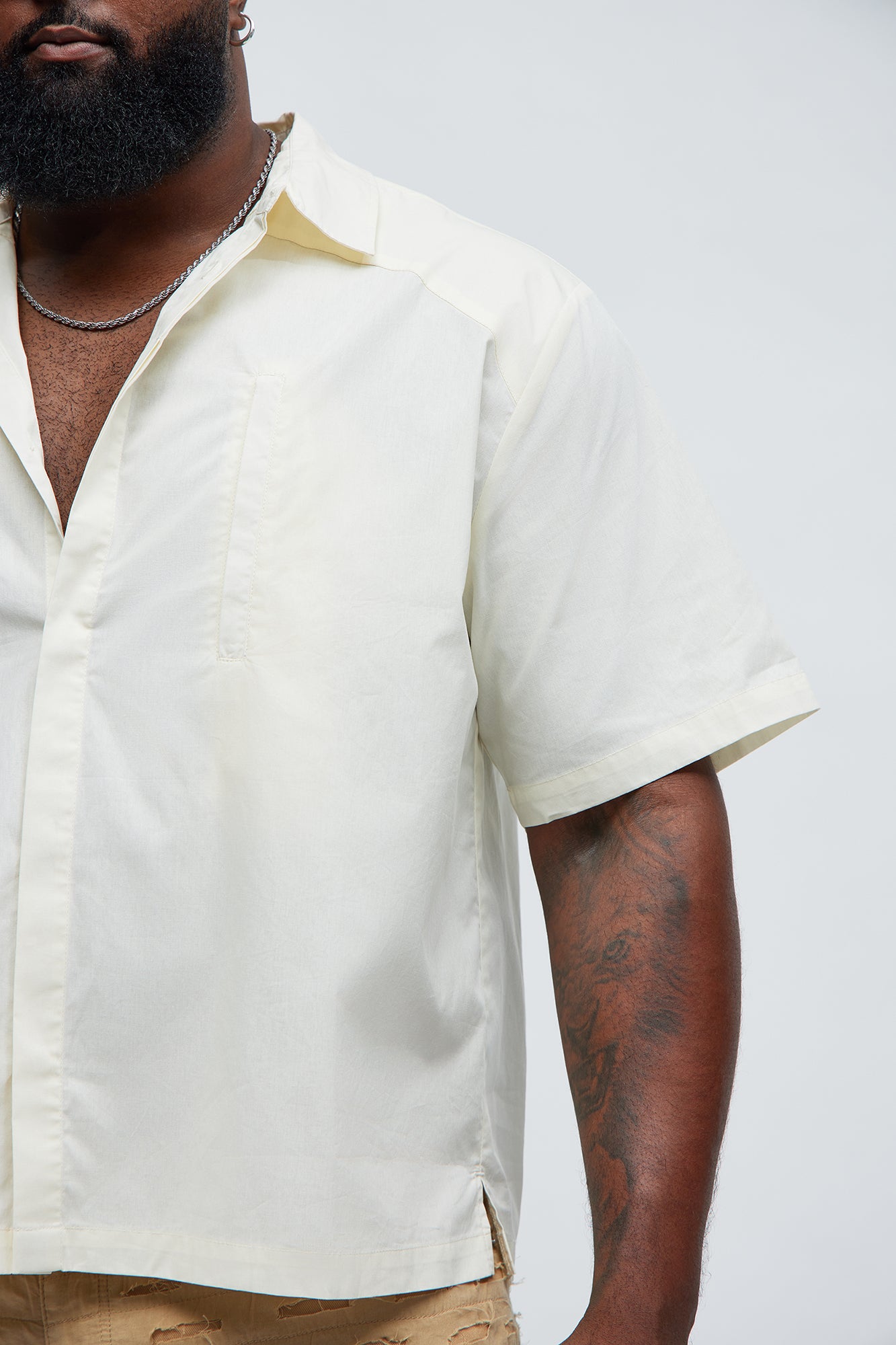 Vinton Shirt - Off White - Image 7