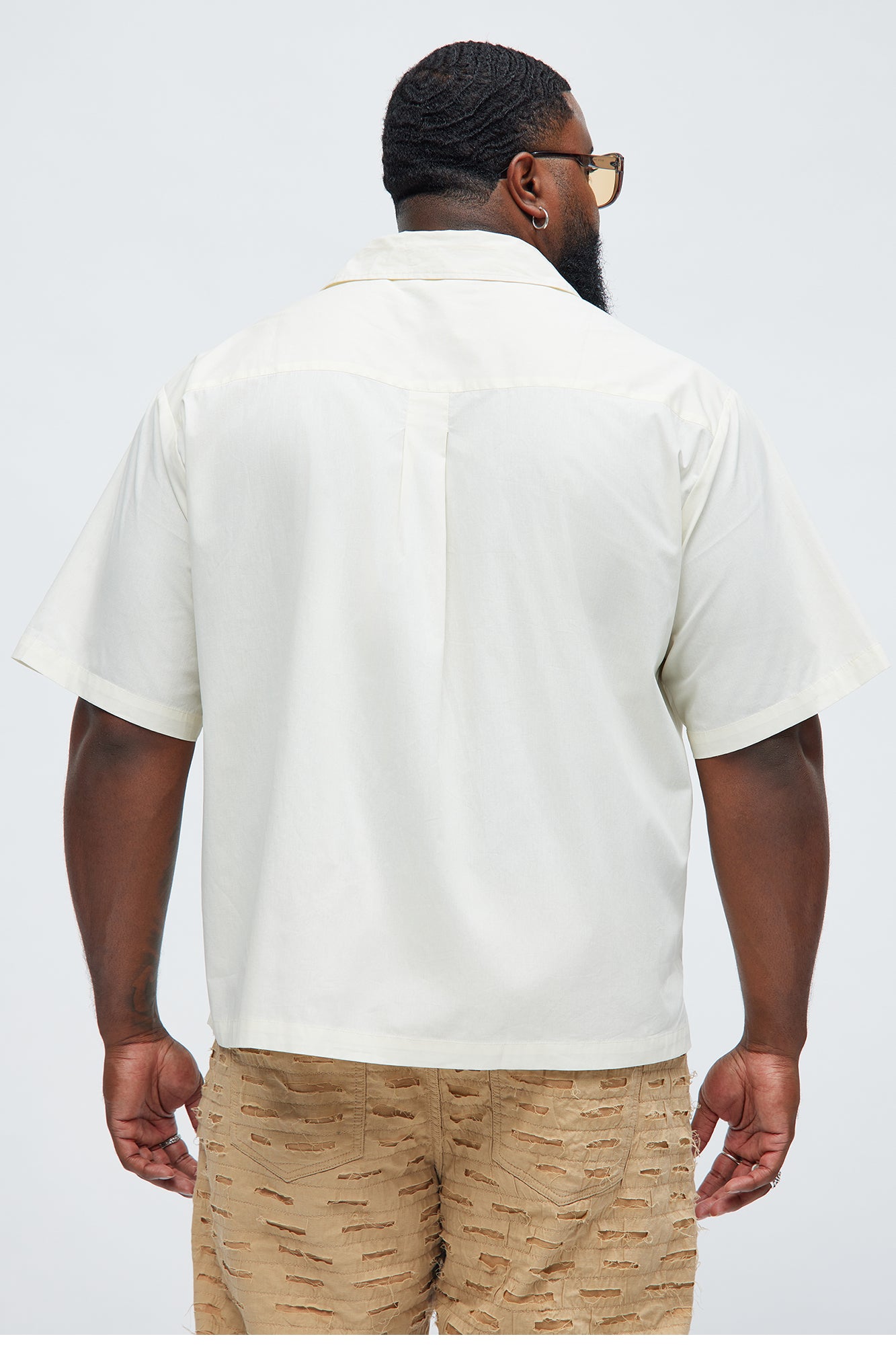 Vinton Shirt - Off White - Image 8