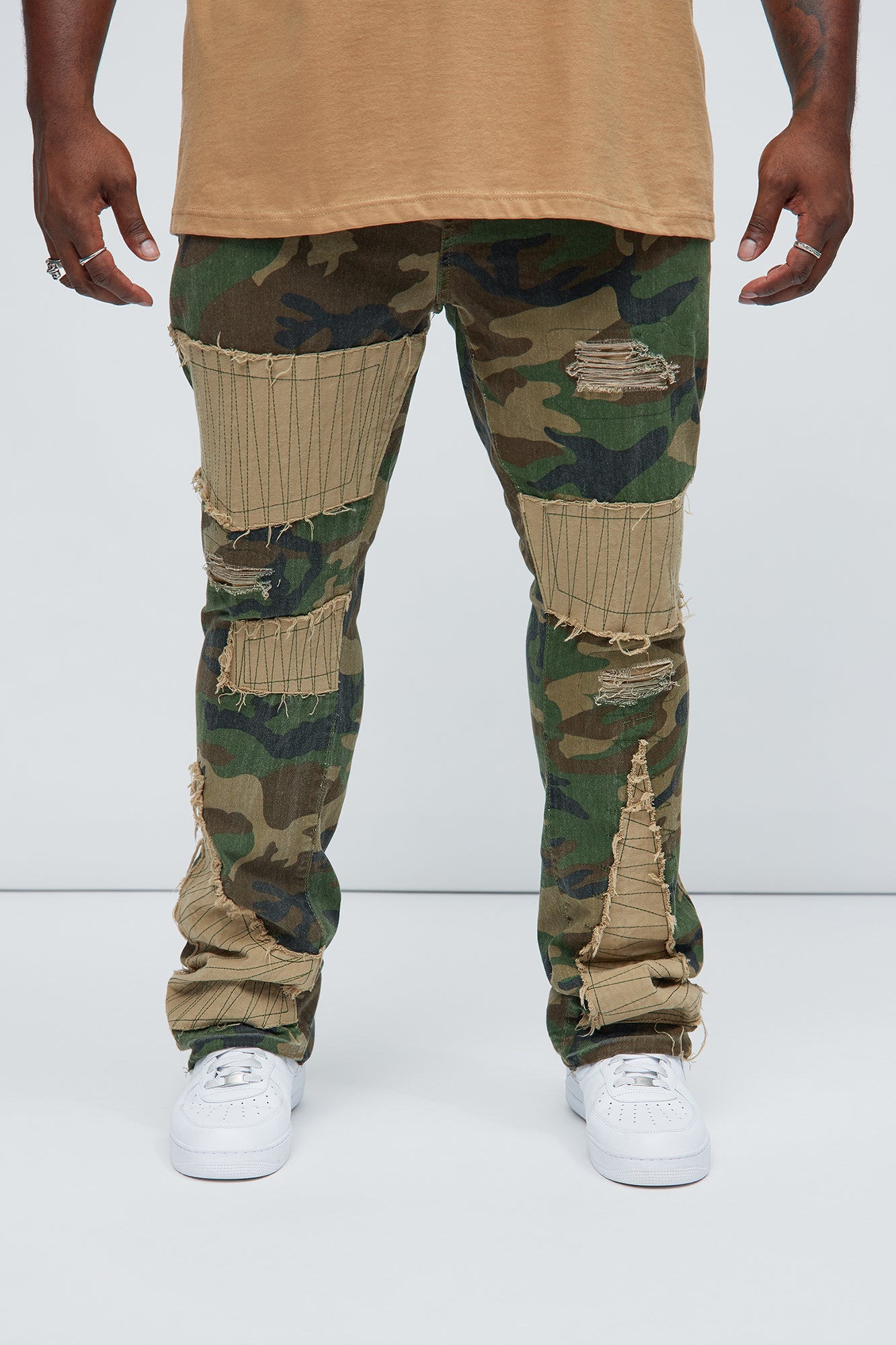 Got Something For You Skinny Flare Pants - Camouflage - Image 6