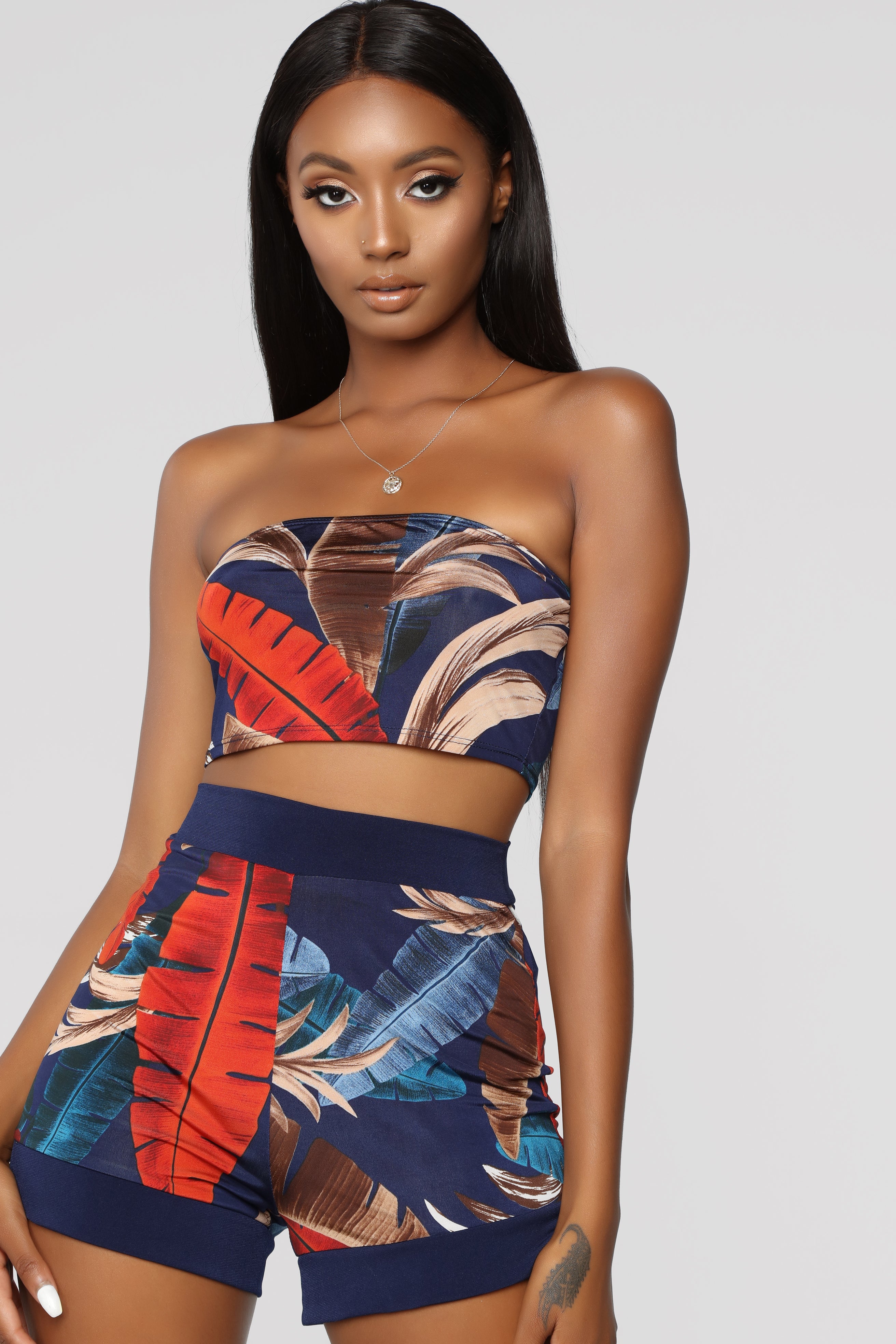 Vacation Forever 3 Piece Set - Navy/Combo - Image 4