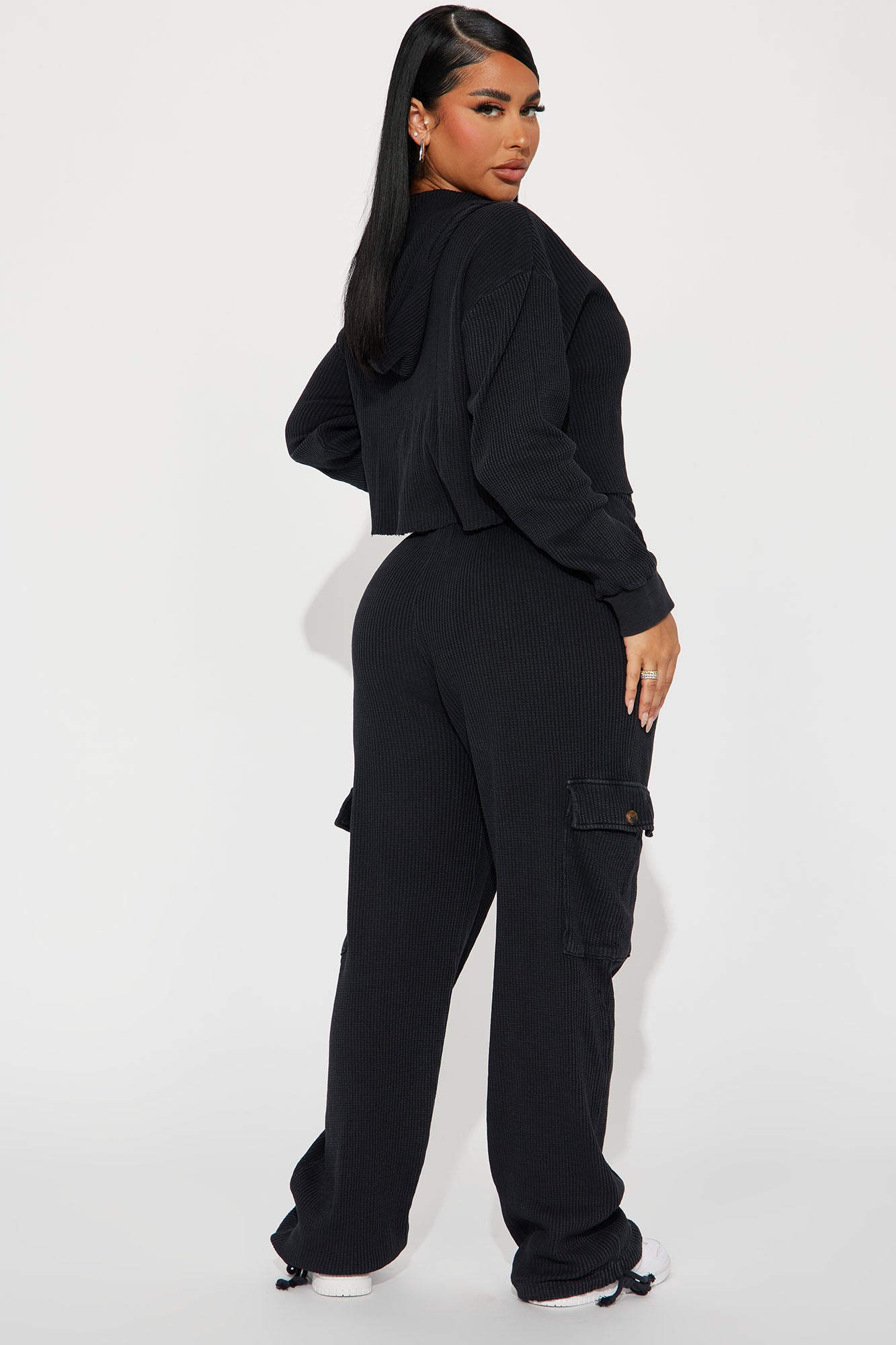 Blair Thermal Pant Set - Black - Image 3