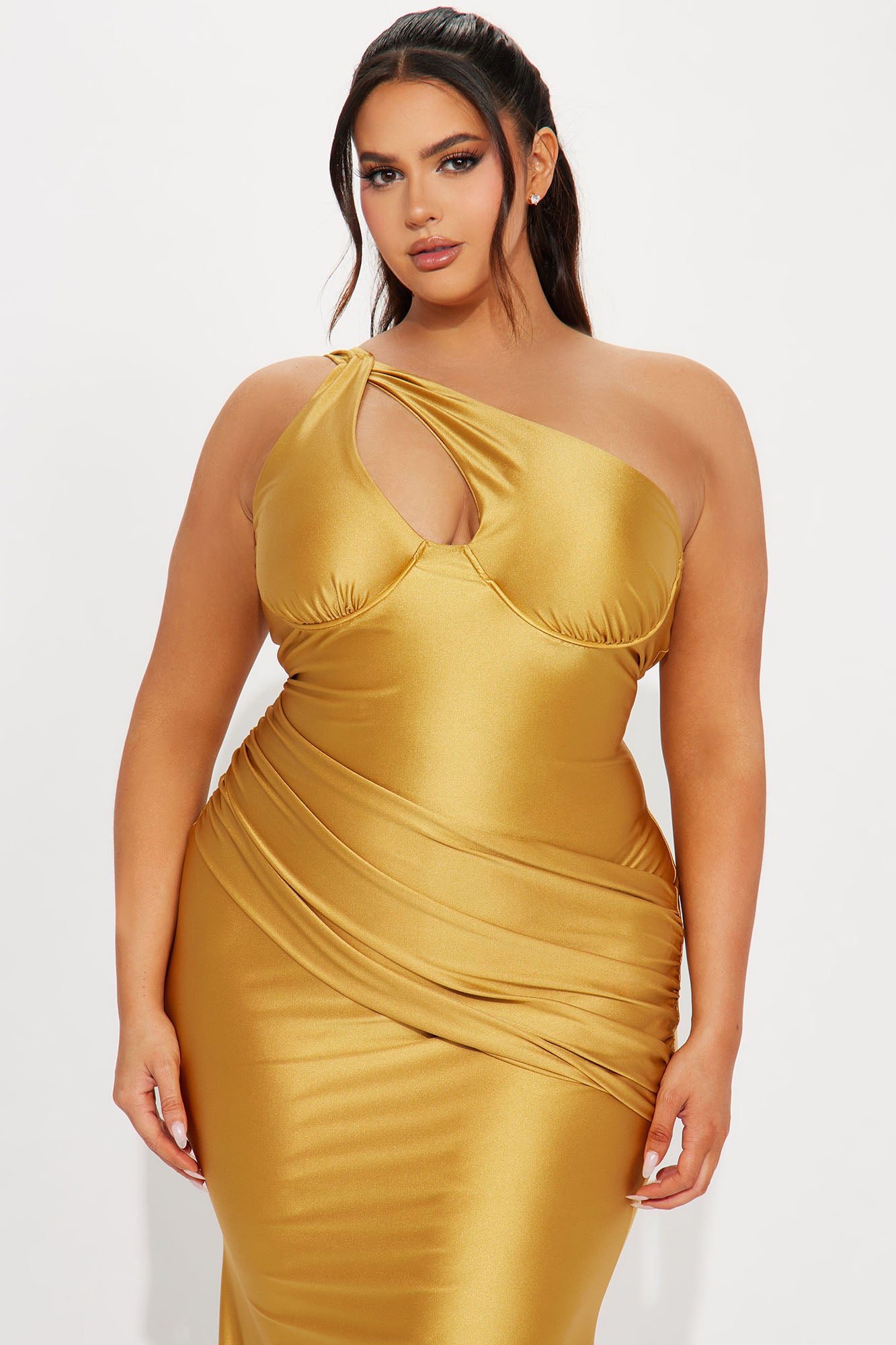 As You Know It Maxi Dress - Gold - Image 5