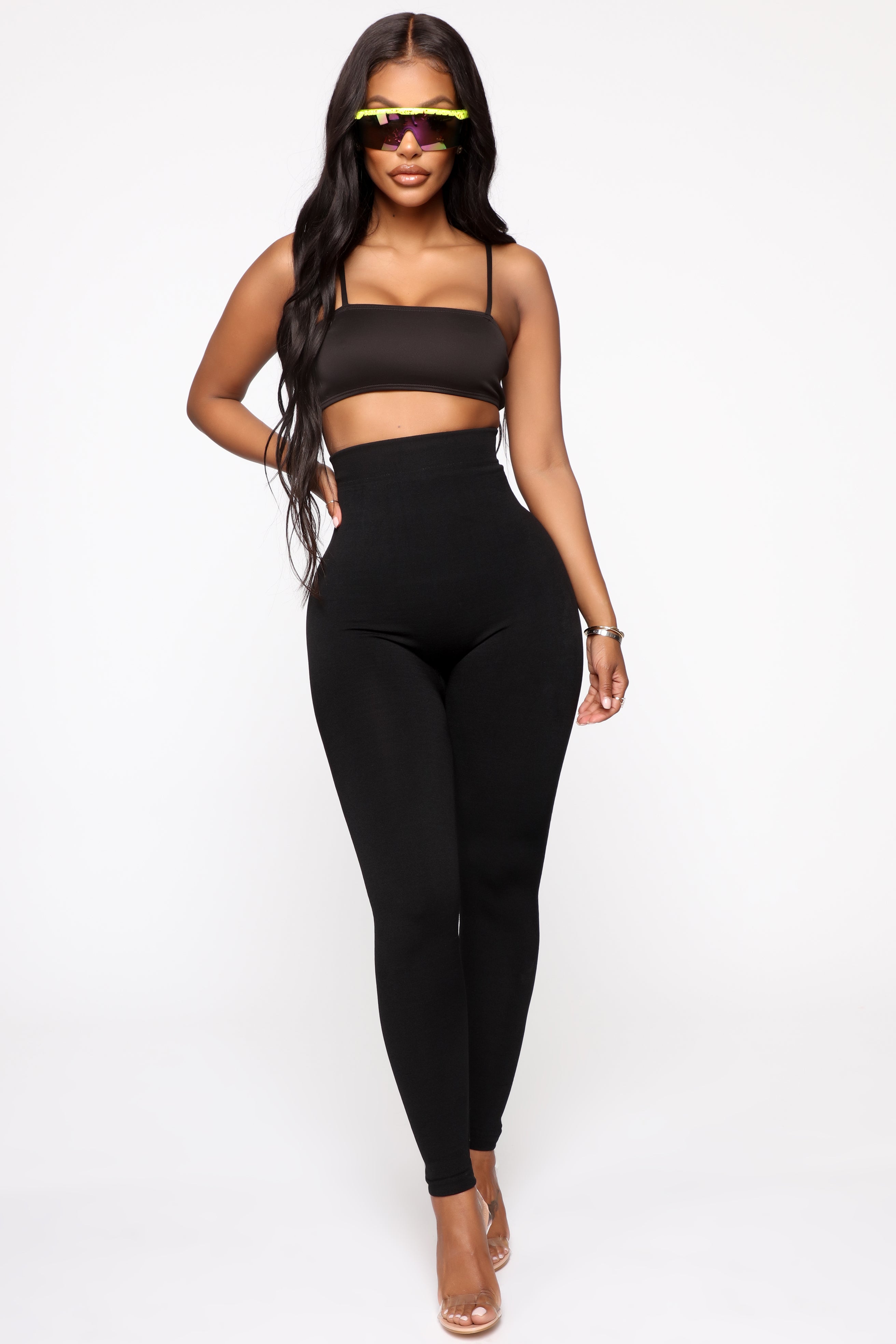 Since Day One Seamless Leggings - Black - Image 5