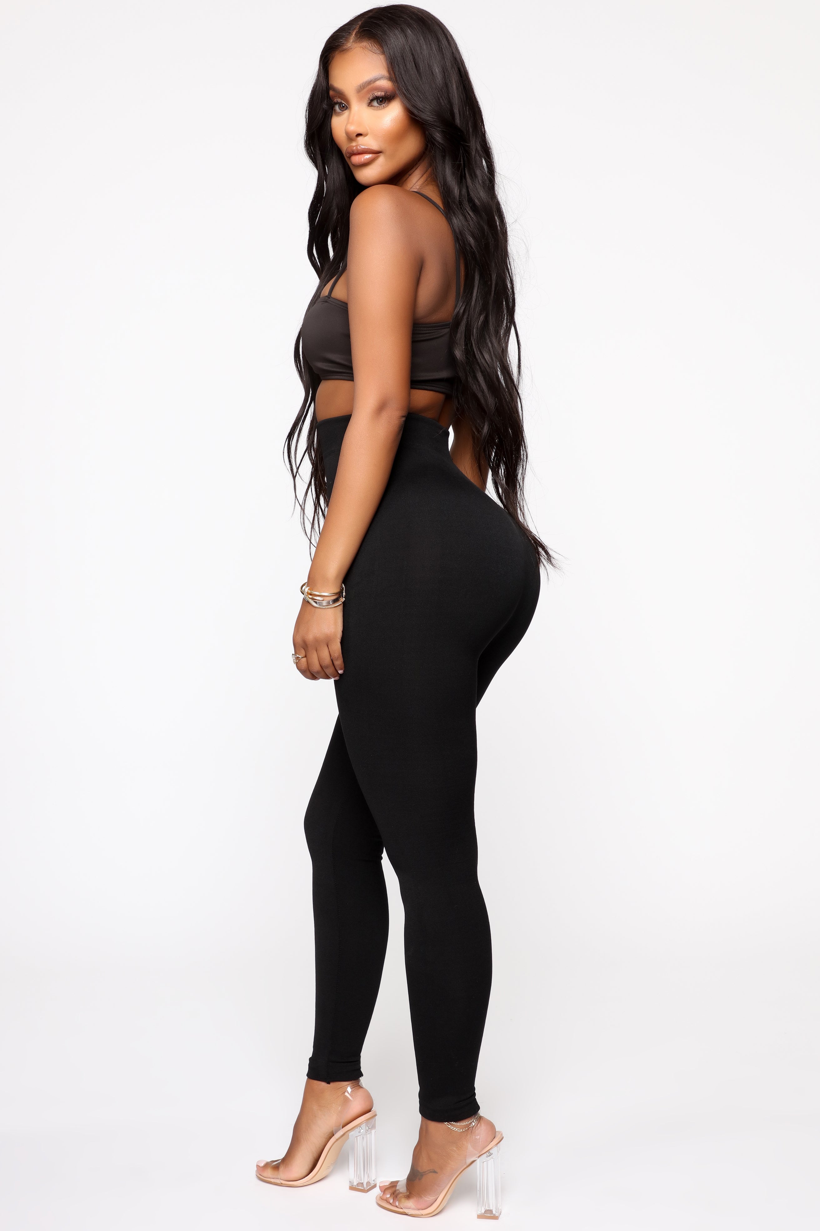 Since Day One Seamless Leggings - Black - Image 6
